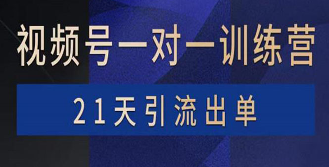 视频号训练营：带货，涨粉，直播，游戏，四大变现新方向，21天引流出单-观竹阁