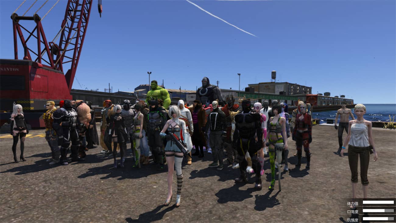 图片[2]-侠盗猎车手5 MOD|集成超清画质.800辆真车.179添加人物-忙忙软件库