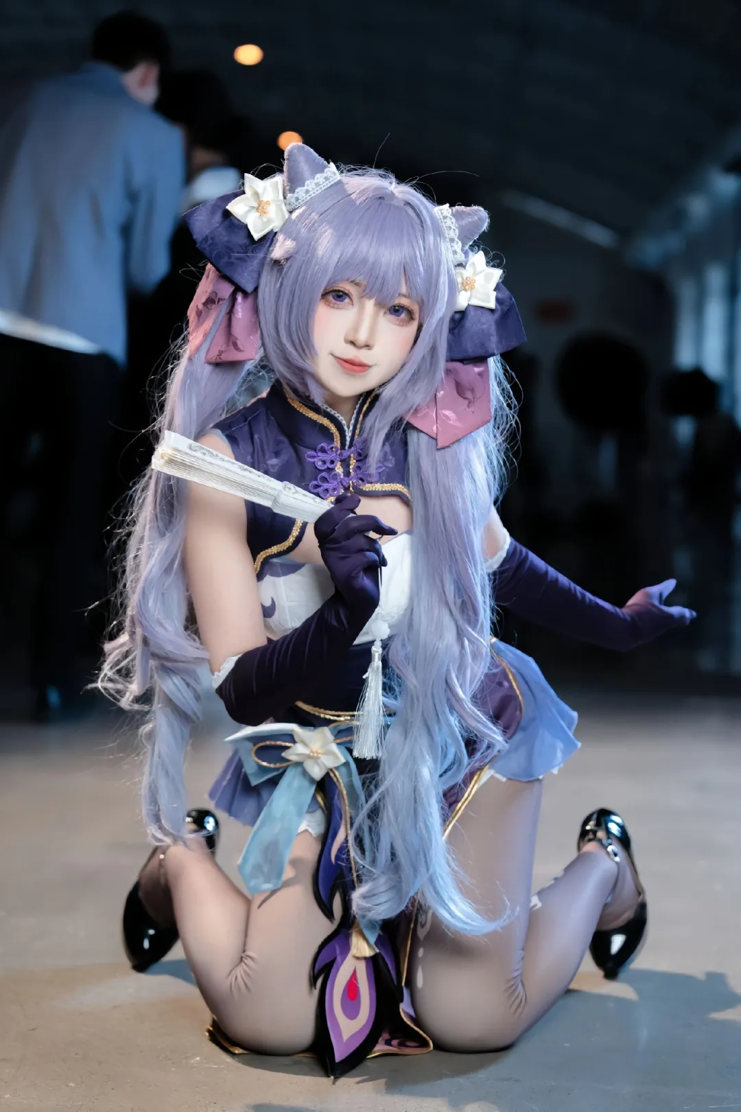 图片[1]-半跪式桃花刻晴，绫华雪糕特写，甜甜的芙宁娜小蛋糕～-忙忙软件库