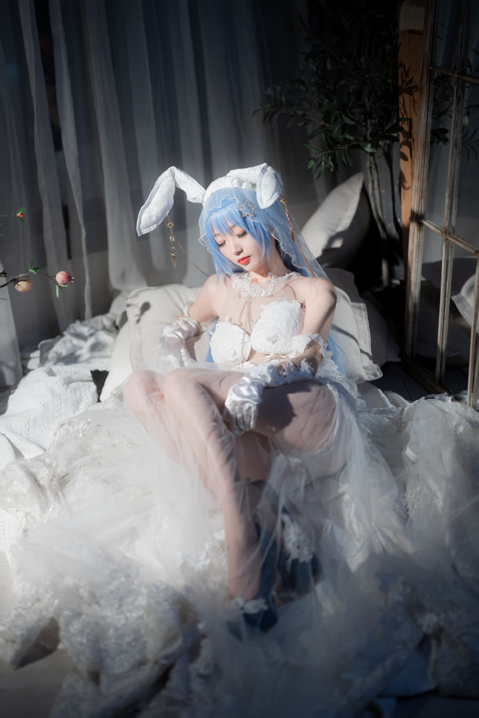 图片[3]-是花园兔子的婚纱皮呀~原谅我没有花园的万分之一可爱呜呜qwq-忙忙软件库