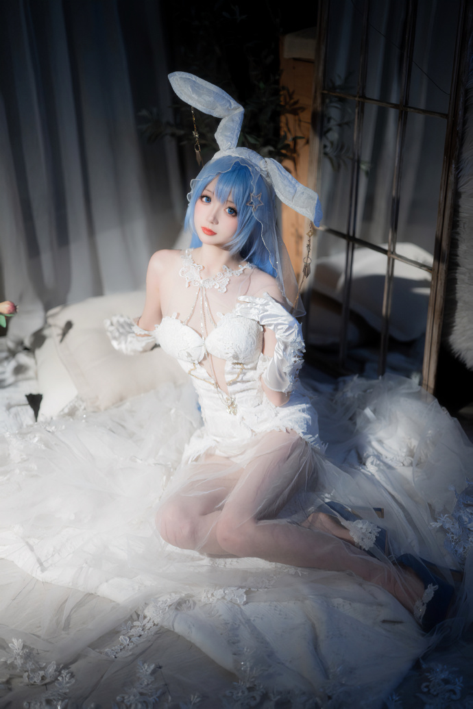 图片[5]-是花园兔子的婚纱皮呀~原谅我没有花园的万分之一可爱呜呜qwq-忙忙软件库