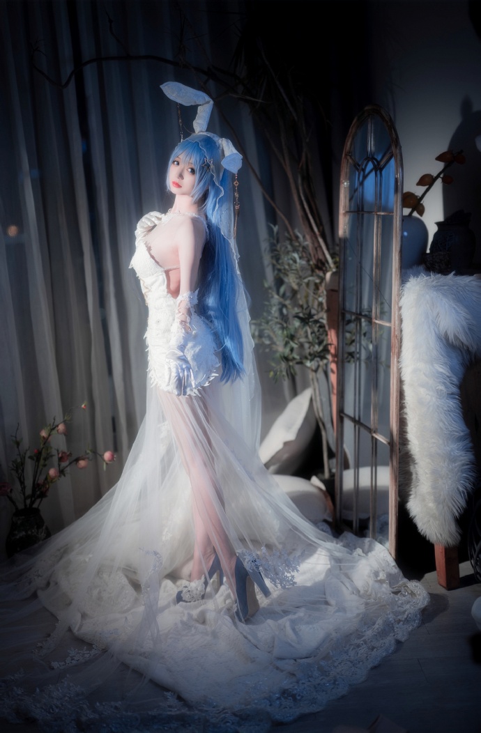 图片[1]-是花园兔子的婚纱皮呀~原谅我没有花园的万分之一可爱呜呜qwq-忙忙软件库