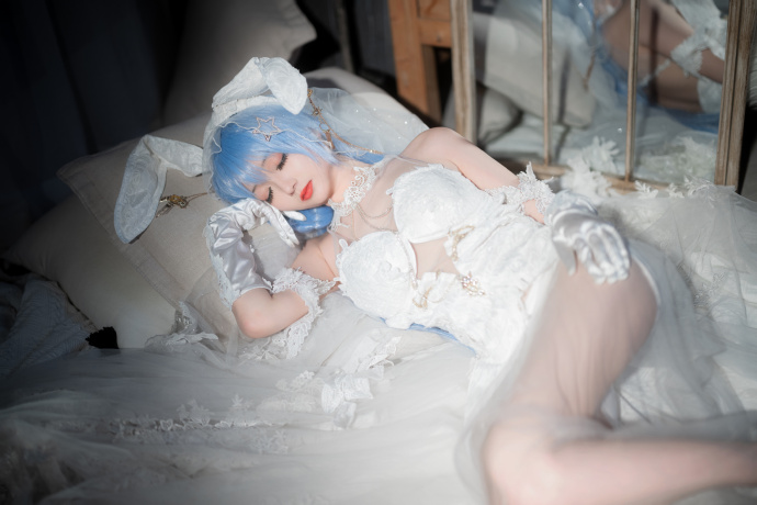 图片[4]-是花园兔子的婚纱皮呀~原谅我没有花园的万分之一可爱呜呜qwq-忙忙软件库