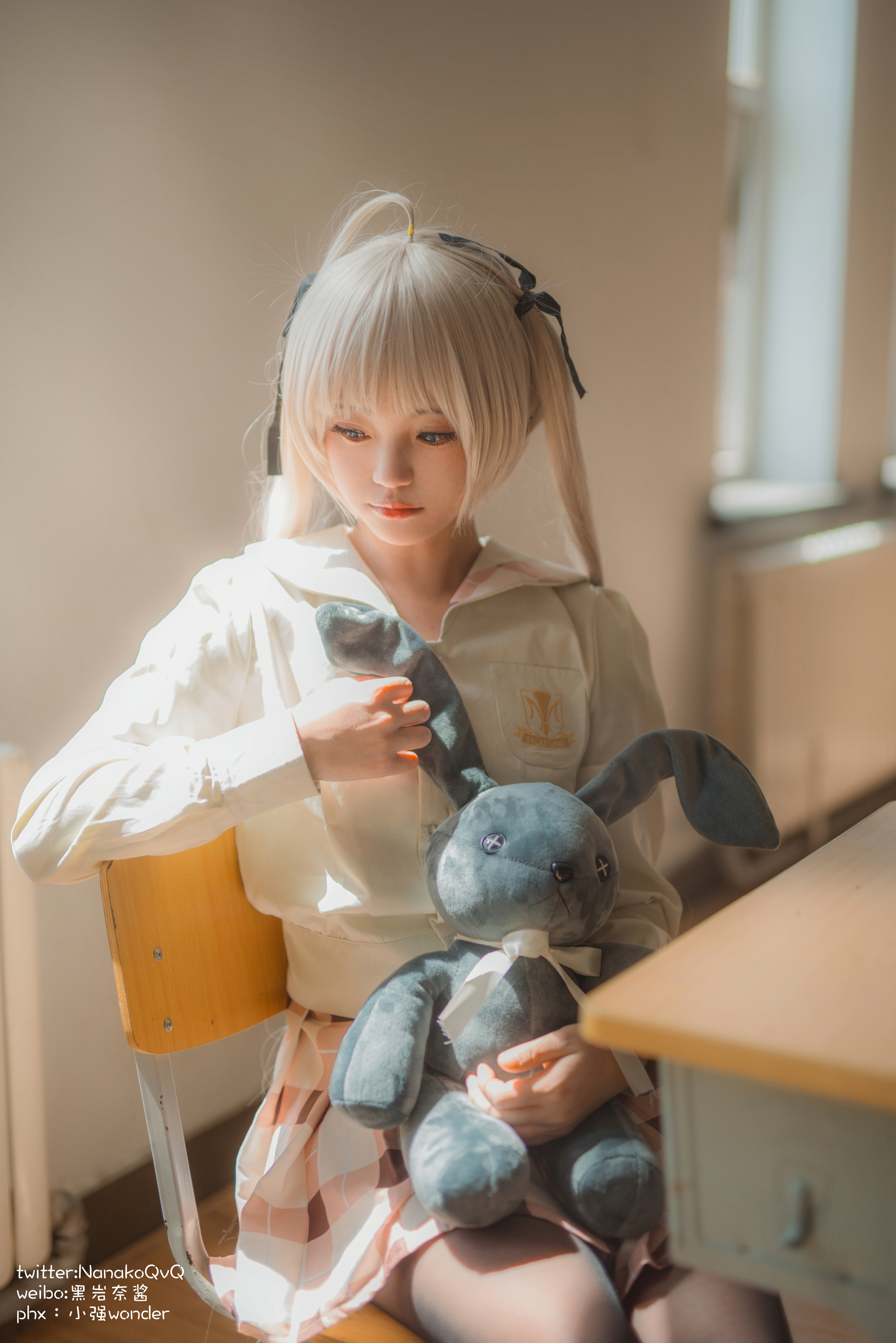 图片[2]-发一下古早穹妹，奈奈真的太可爱啦，阳光好怎么拍都好看-忙忙软件库