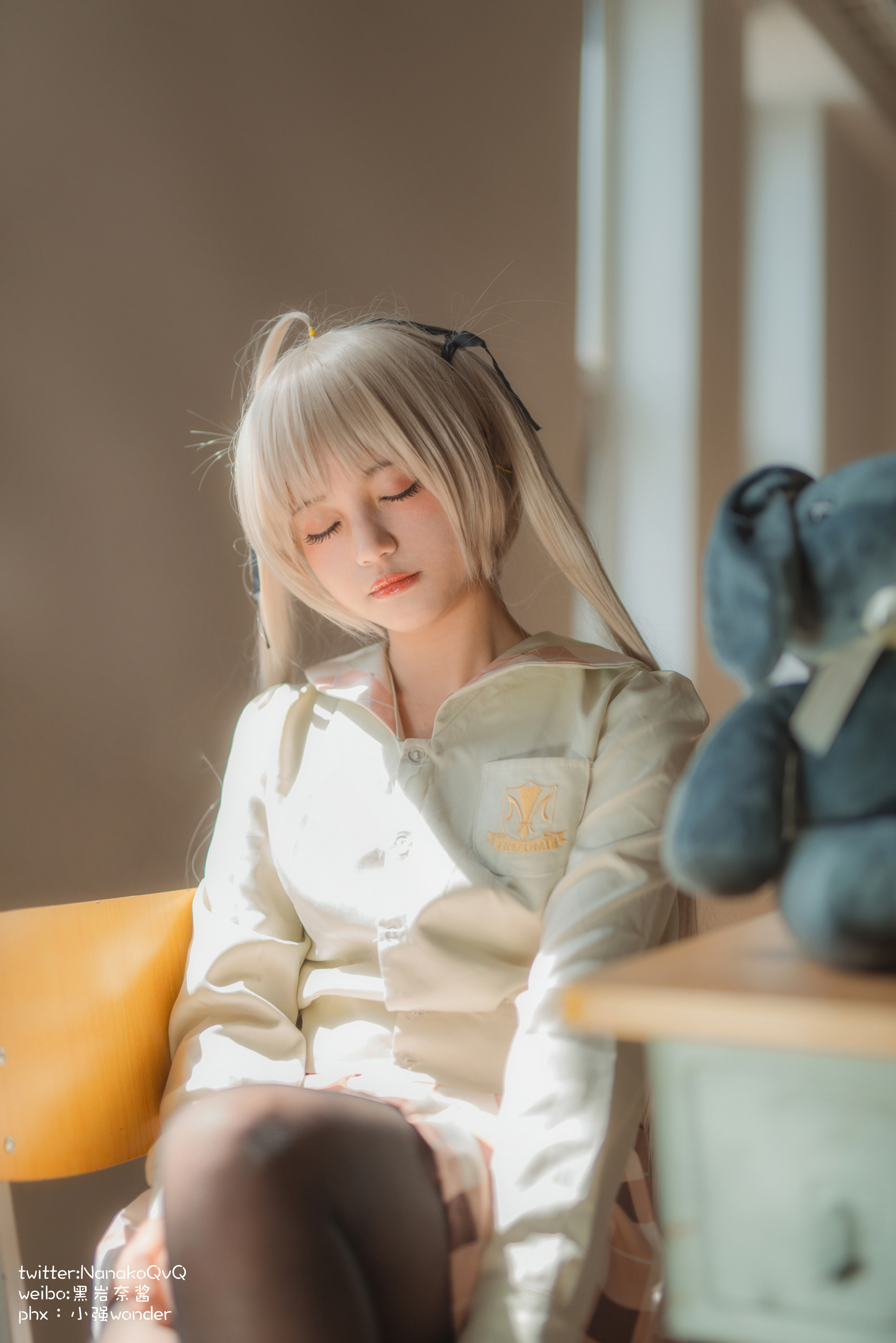 图片[6]-发一下古早穹妹，奈奈真的太可爱啦，阳光好怎么拍都好看-忙忙软件库