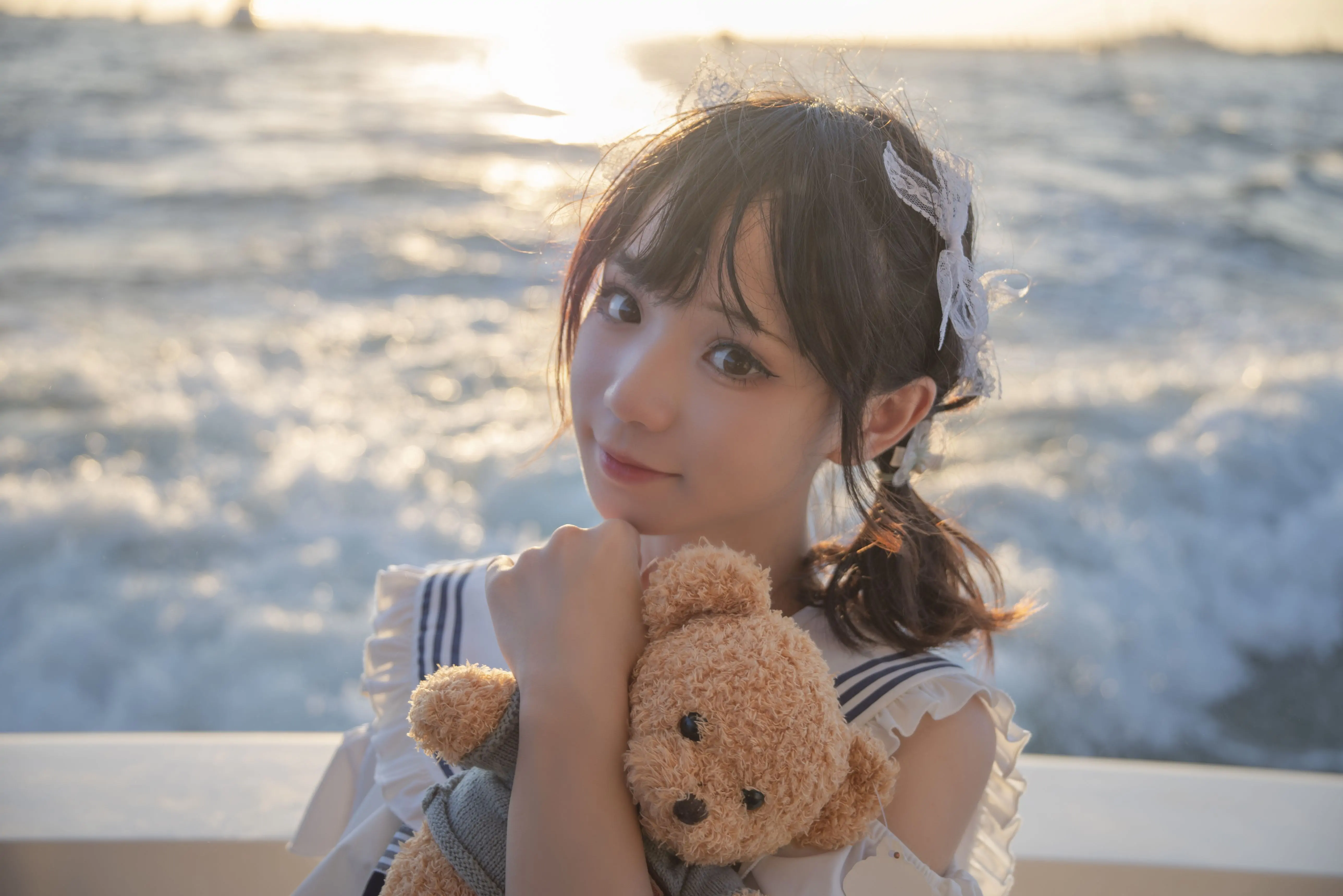 图片[4]-花柒Hana – 三亚熊之海军风泳装-忙忙软件库