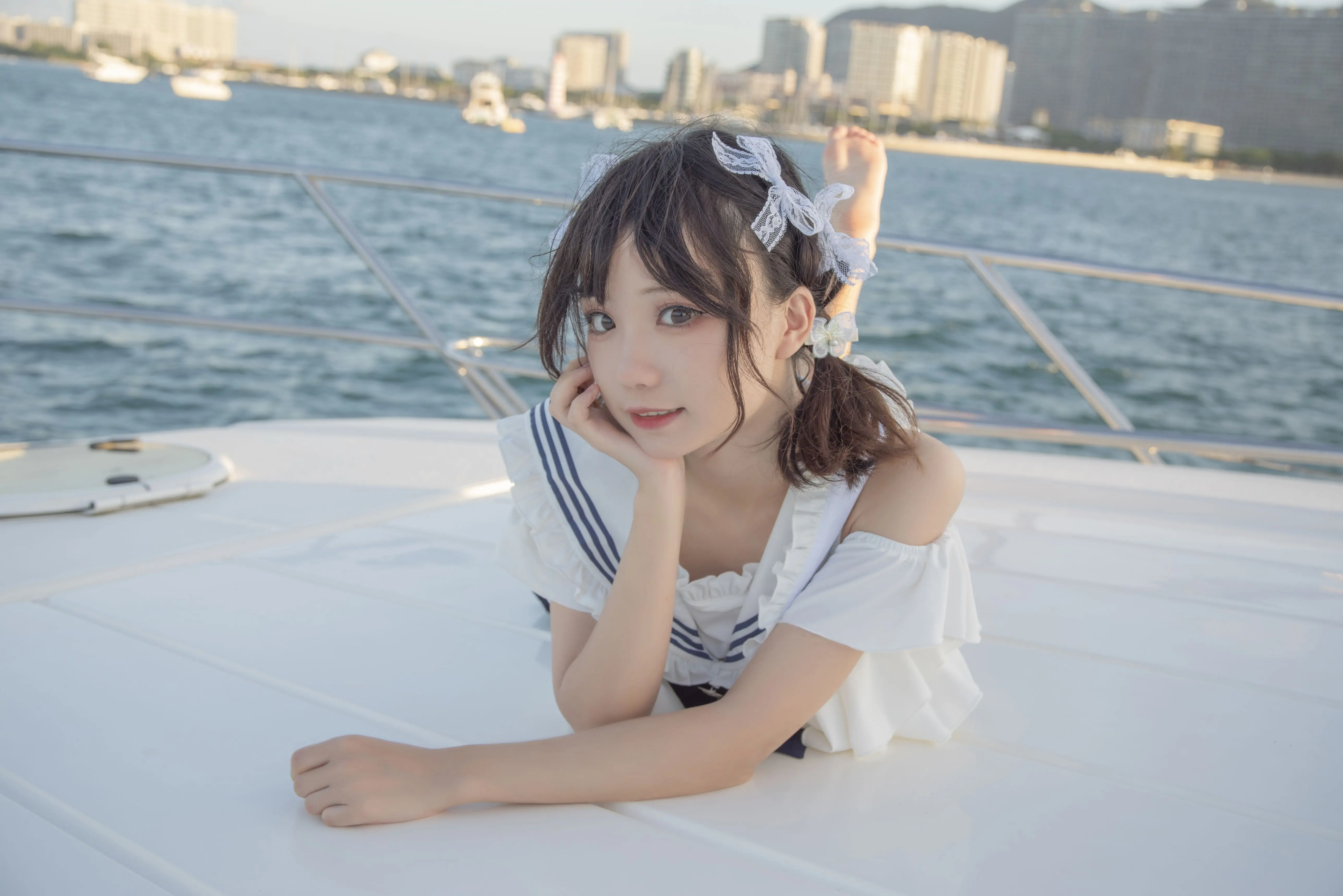 图片[12]-花柒Hana – 三亚熊之海军风泳装-忙忙软件库