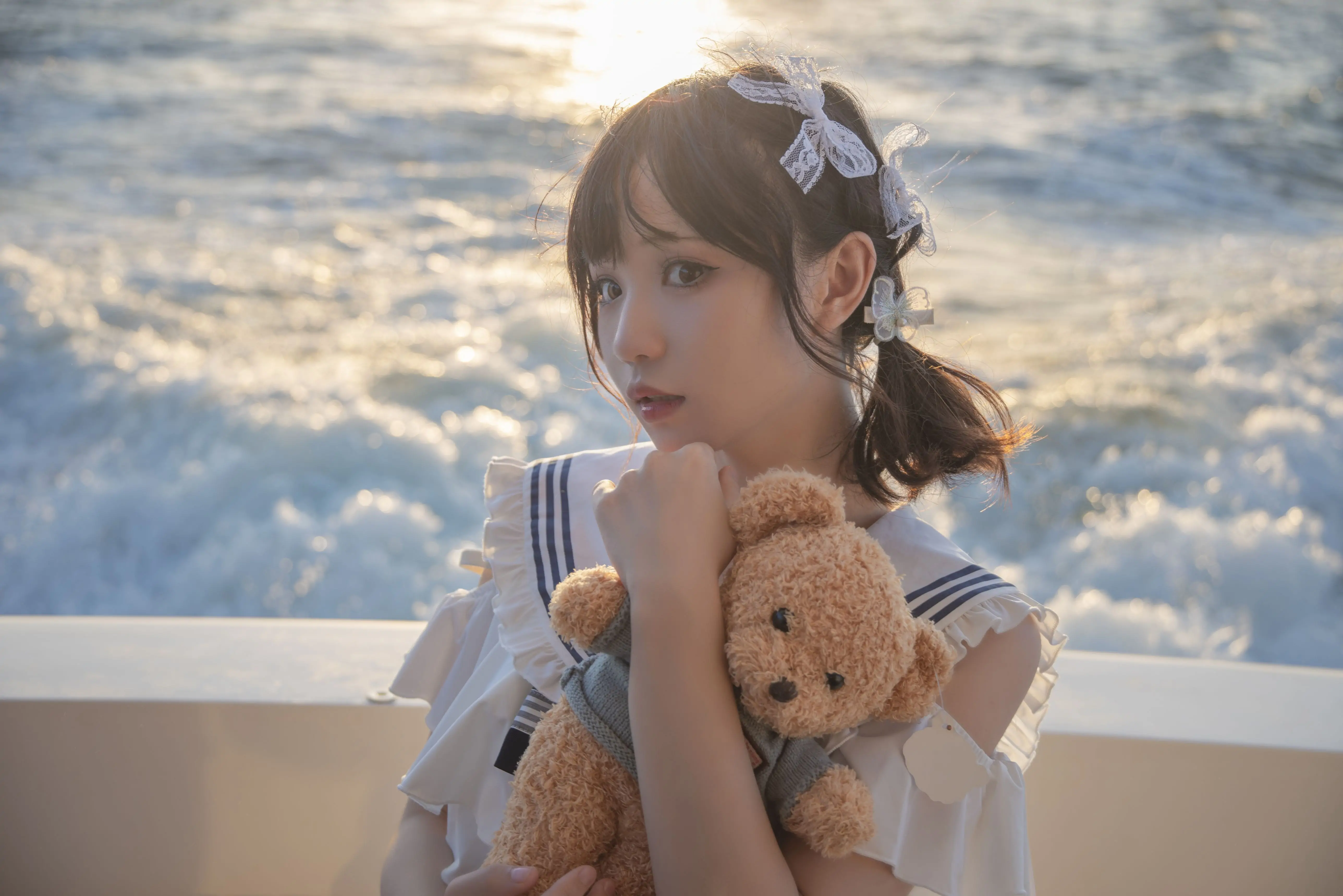 图片[10]-花柒Hana – 三亚熊之海军风泳装-忙忙软件库