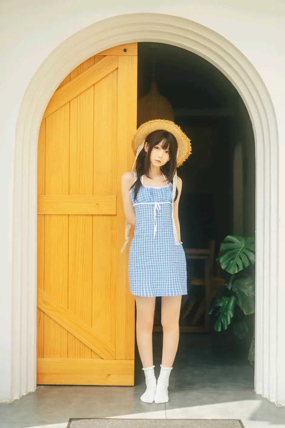 图片[21]-迷之呆梨 – 自撮り写真 夏末-忙忙软件库