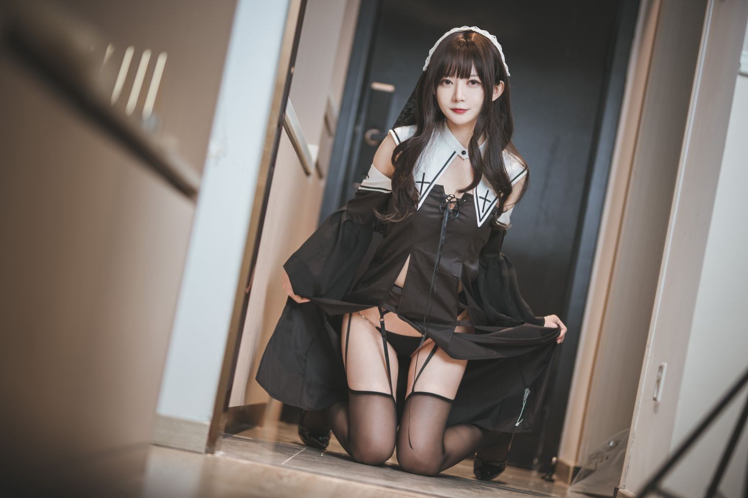 图片[4]-51酱-Cosplay黑丝修女-忙忙软件库