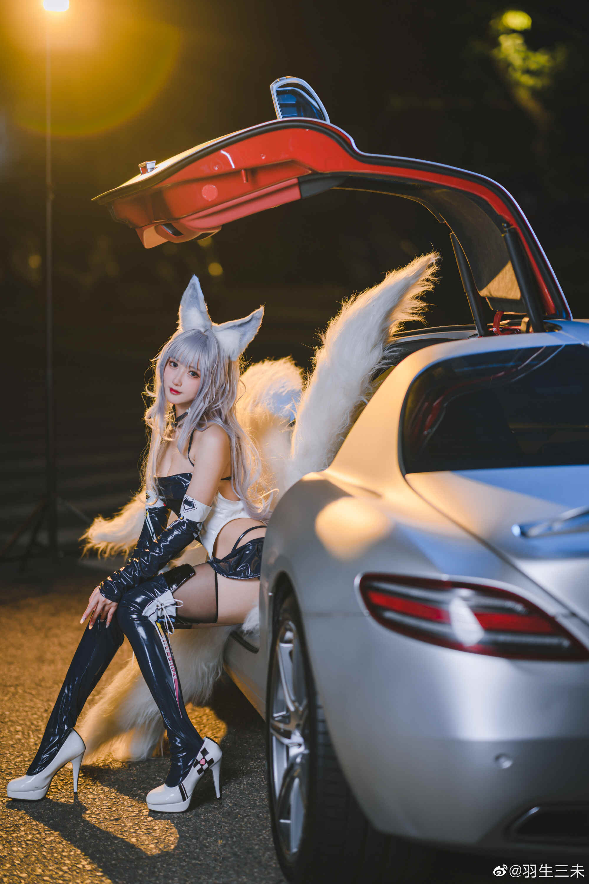 图片[2]-碧蓝航线 信浓cos 轰鸣的银轮-忙忙软件库