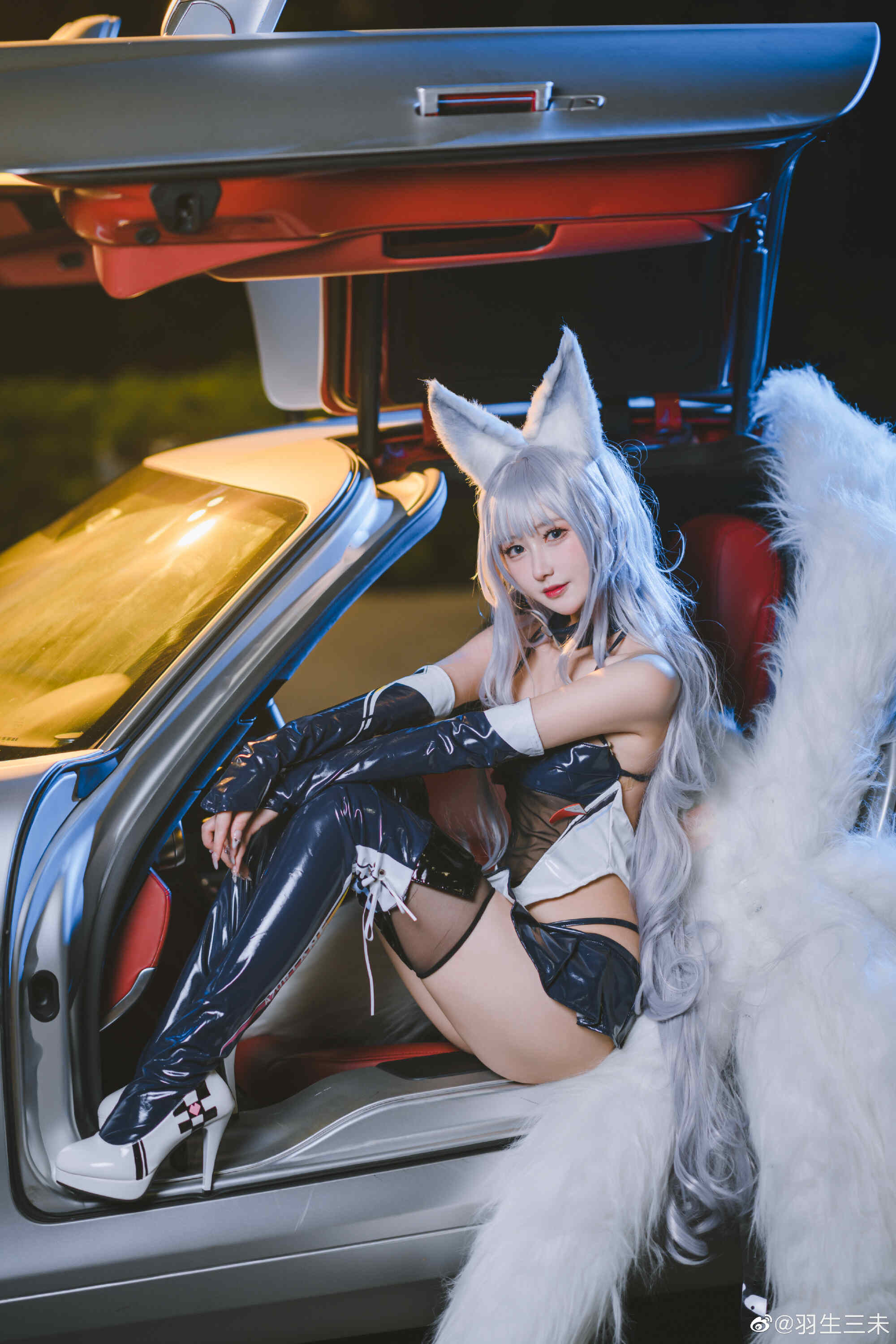 图片[4]-碧蓝航线 信浓cos 轰鸣的银轮-忙忙软件库