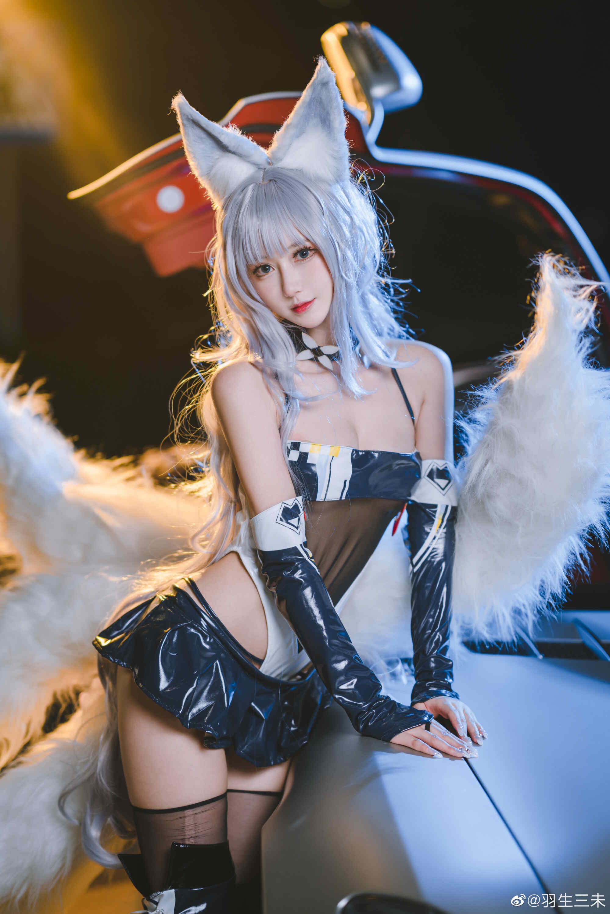 图片[7]-碧蓝航线 信浓cos 轰鸣的银轮-忙忙软件库