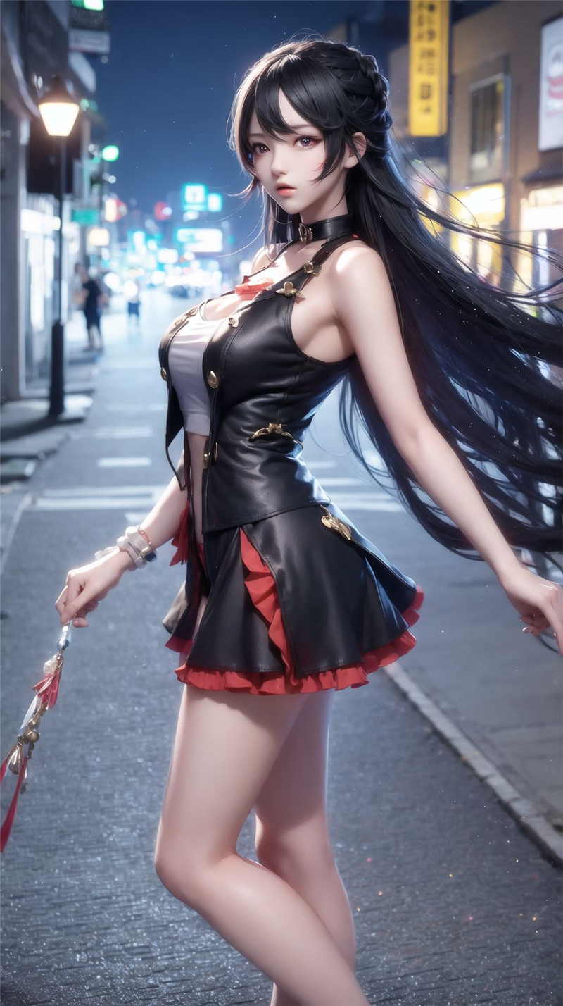 图片[3]-AI绘画动漫壁纸P站日韩系AI生成插画作品角色人物图库-忙忙软件库