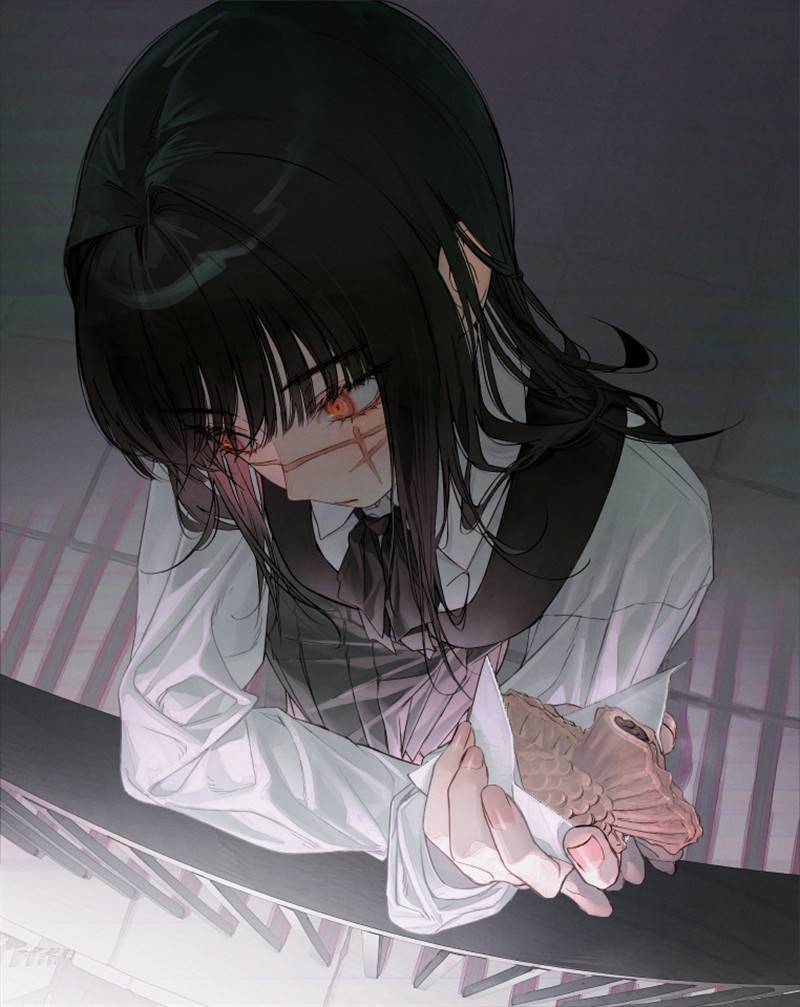 图片[5]-韩国画师WANKE精美暗黑风原画插画CG壁纸作品上色过程美术图片集-忙忙软件库