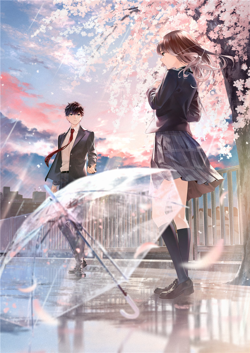 图片[1]-日本画师爽々柔和光影唯美人物原画插画作品集画集-忙忙软件库