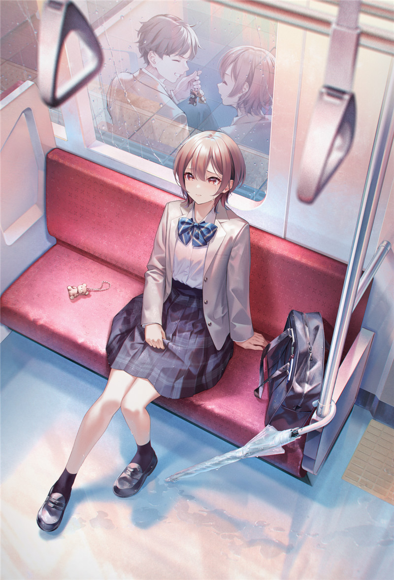 图片[2]-日本画师爽々柔和光影唯美人物原画插画作品集画集-忙忙软件库