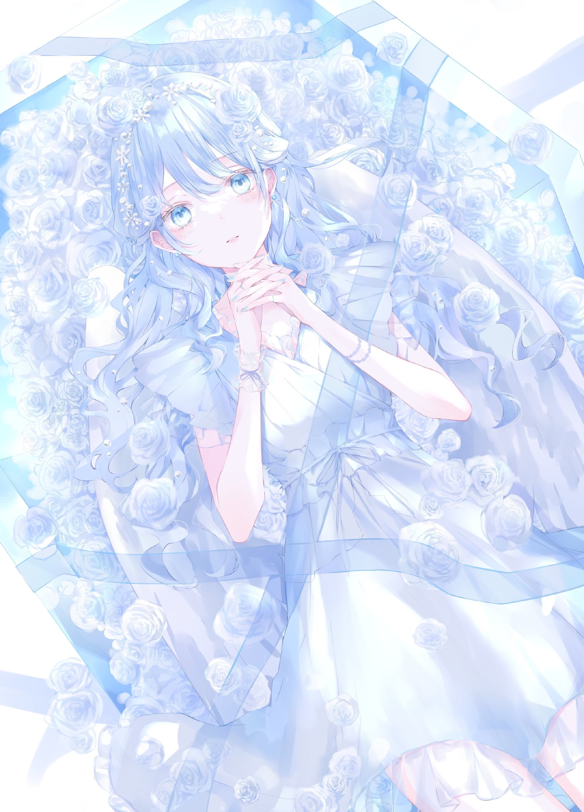 图片[2]-透明感的女孩子！日本画师水原夕希的插画作品-忙忙软件库