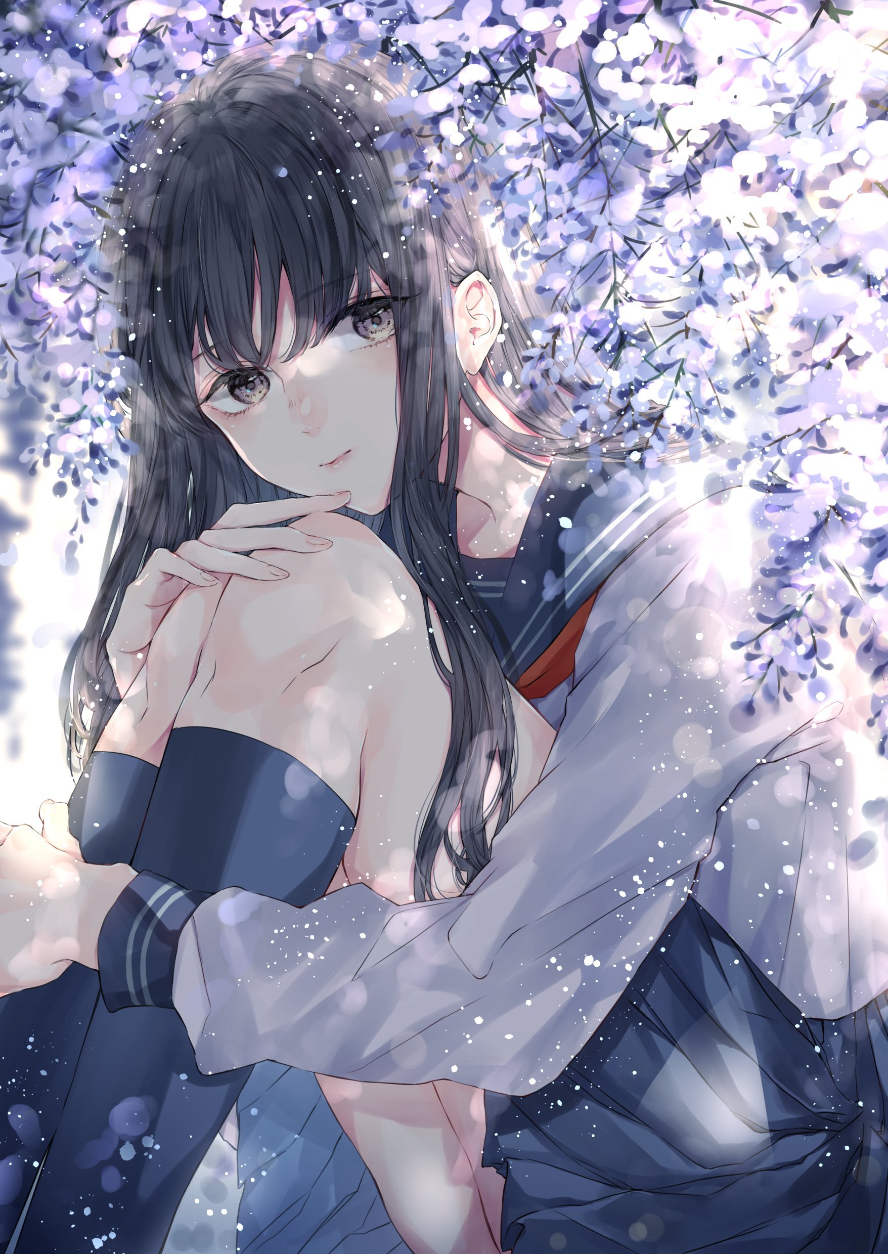 图片[7]-透明感的女孩子！日本画师水原夕希的插画作品-忙忙软件库