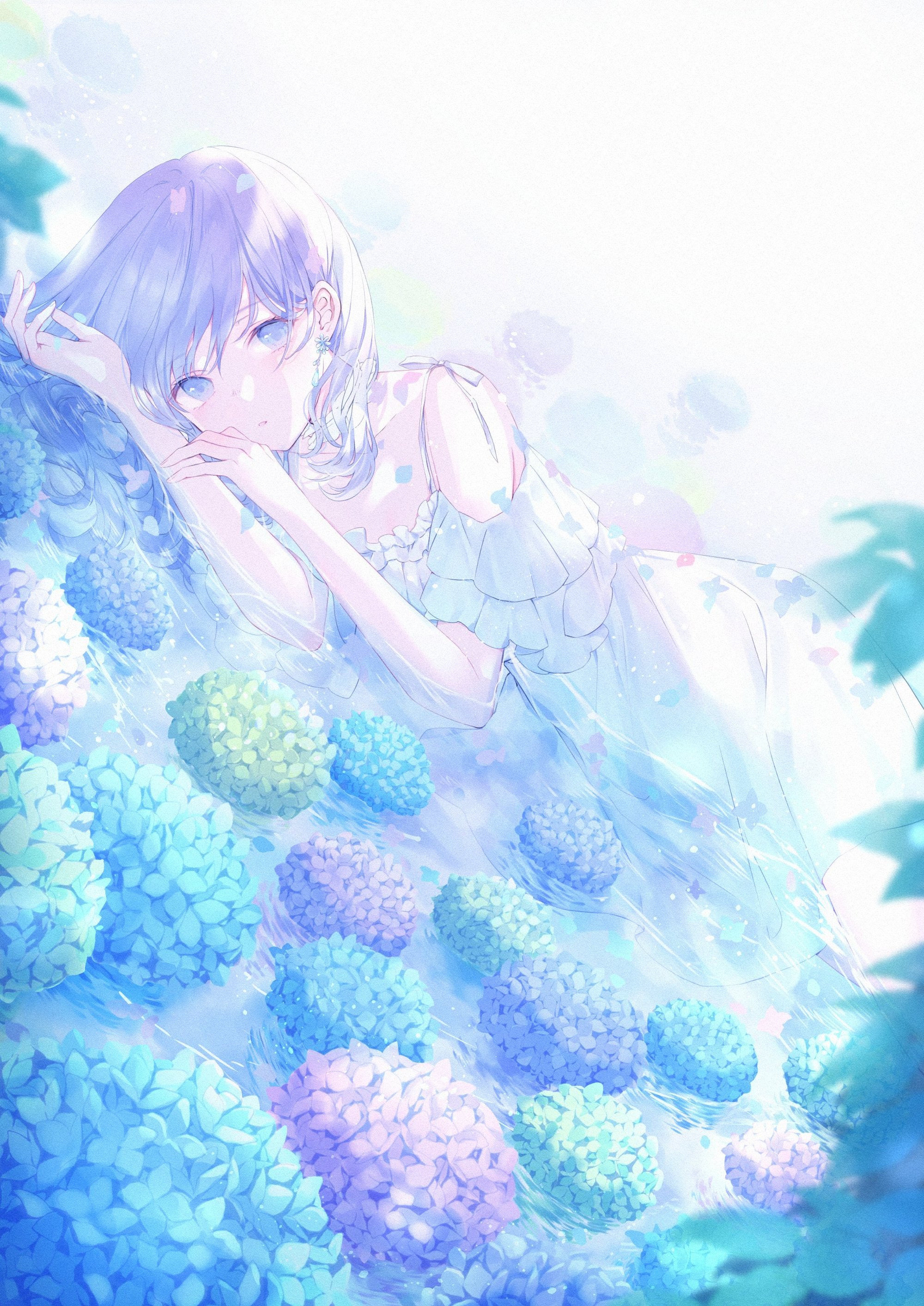 图片[8]-透明感的女孩子！日本画师水原夕希的插画作品-忙忙软件库