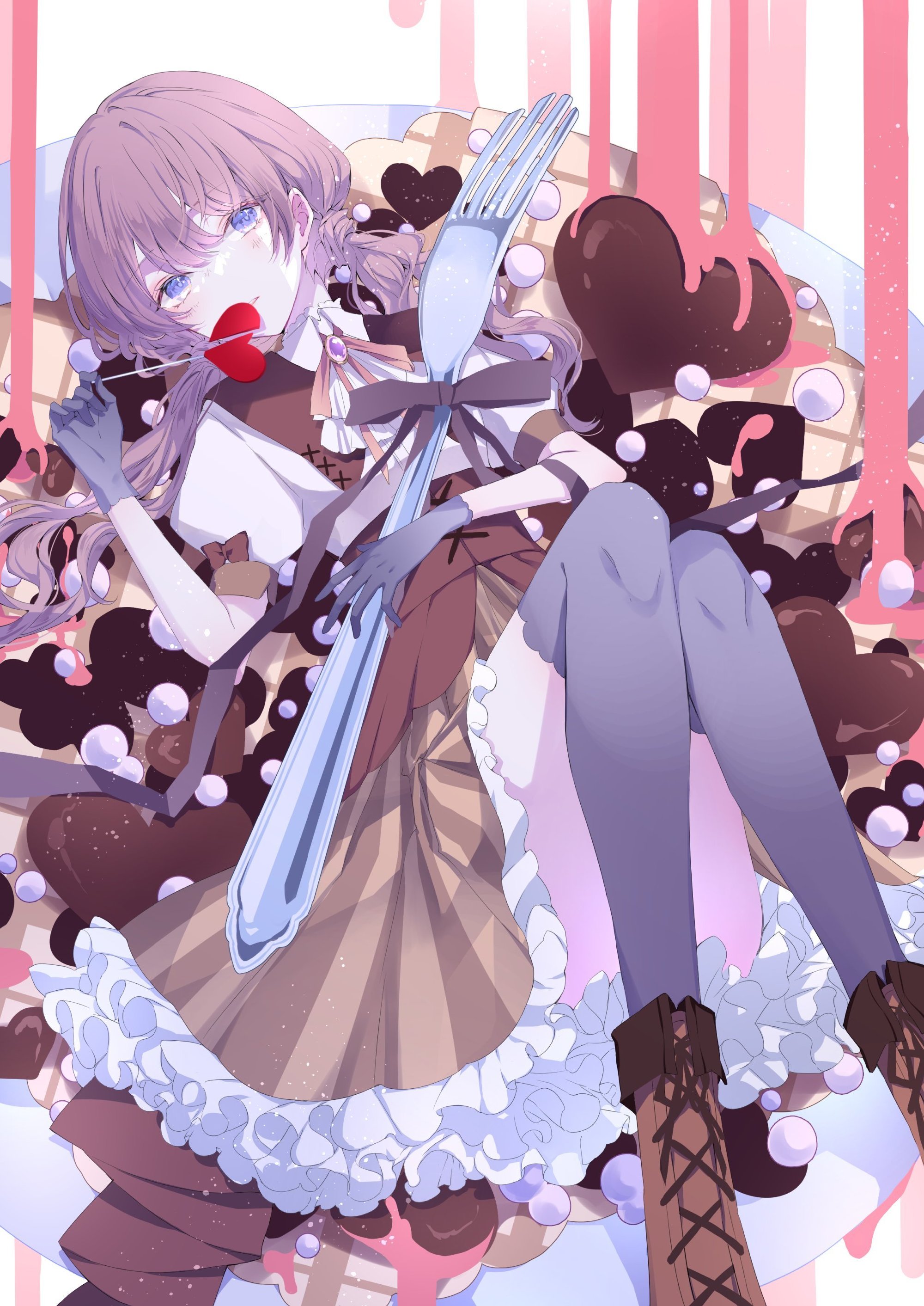 图片[5]-透明感的女孩子！日本画师水原夕希的插画作品-忙忙软件库