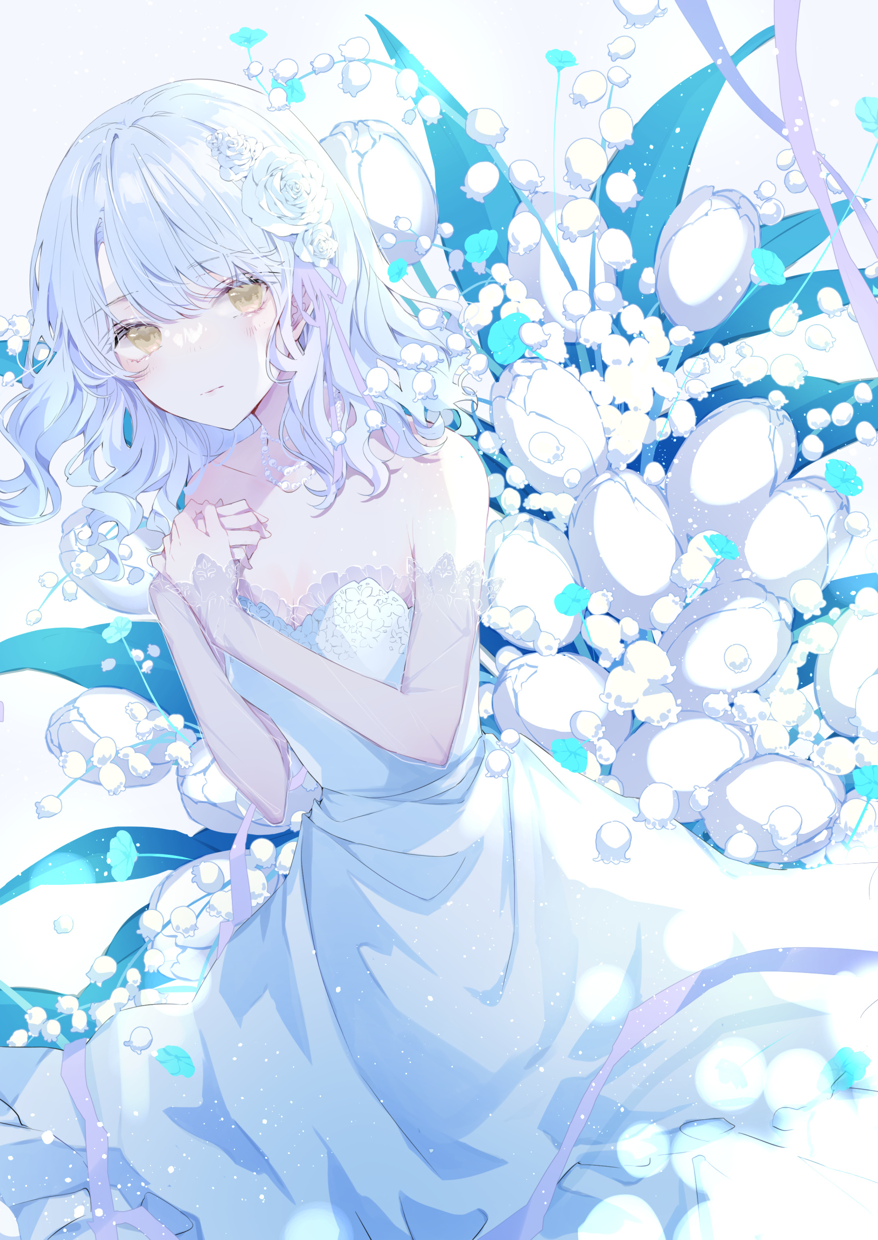 图片[17]-透明感的女孩子！日本画师水原夕希的插画作品-忙忙软件库