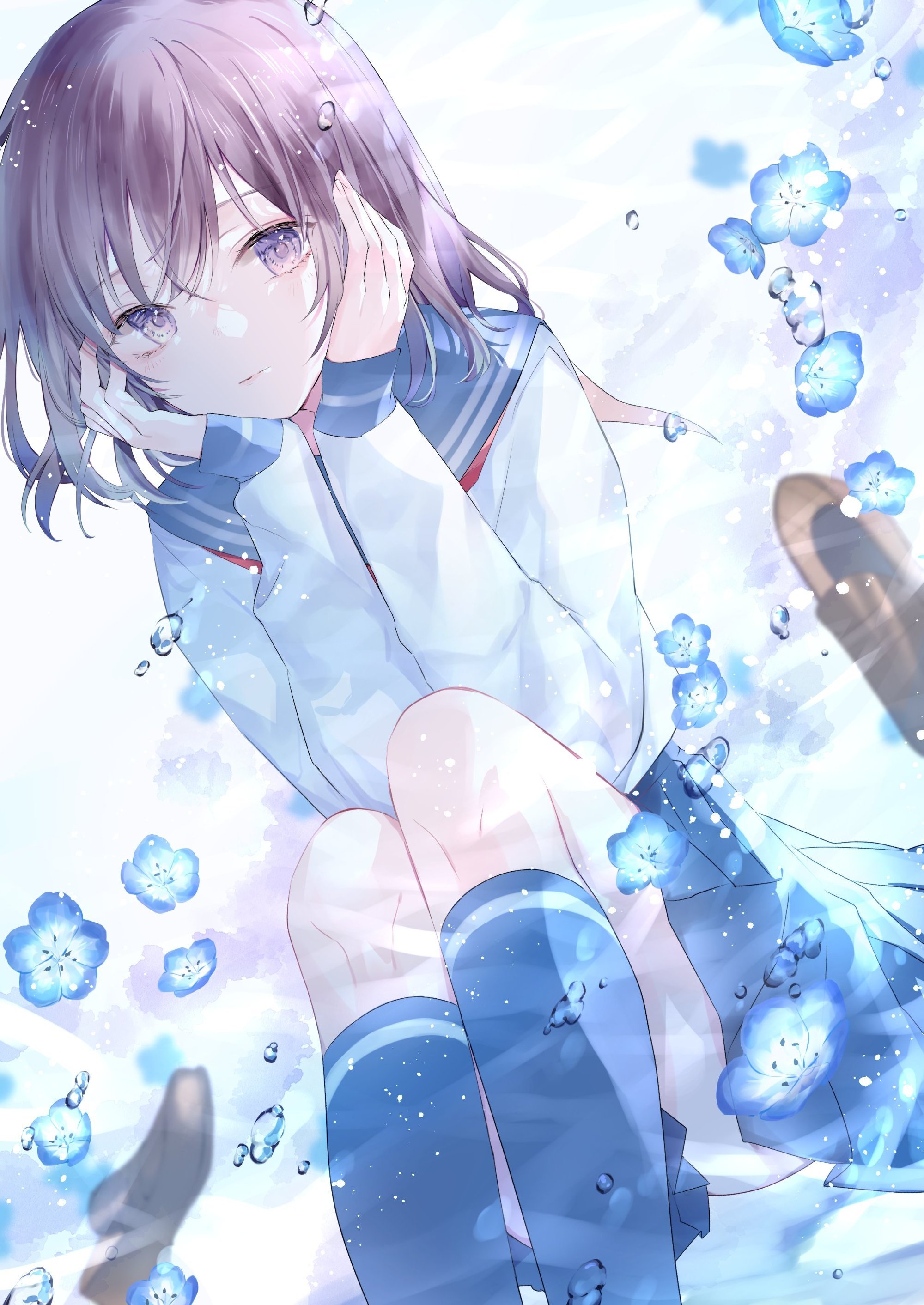 图片[11]-透明感的女孩子！日本画师水原夕希的插画作品-忙忙软件库