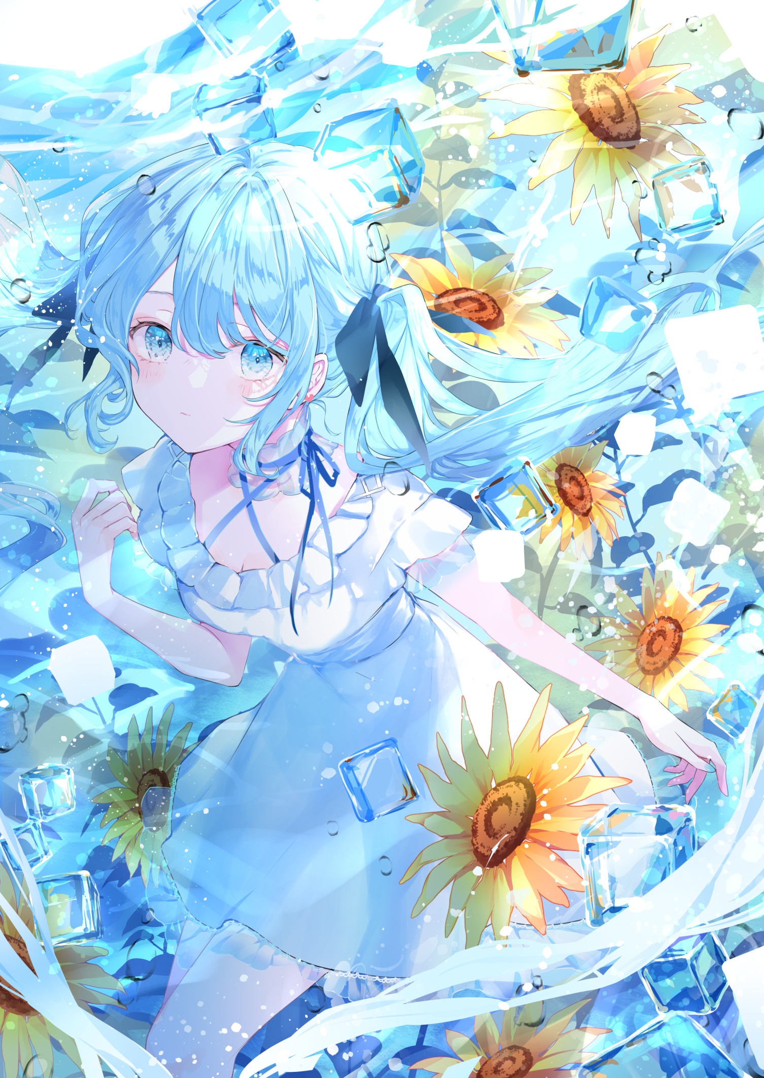 图片[18]-透明感的女孩子！日本画师水原夕希的插画作品-忙忙软件库