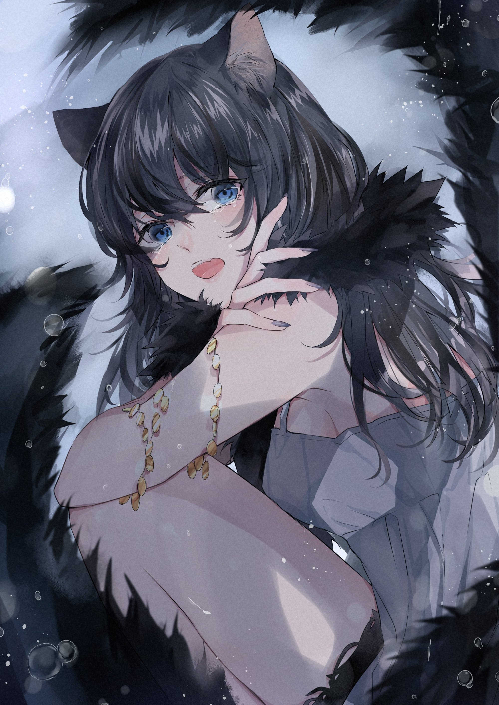 图片[13]-透明感的女孩子！日本画师水原夕希的插画作品-忙忙软件库