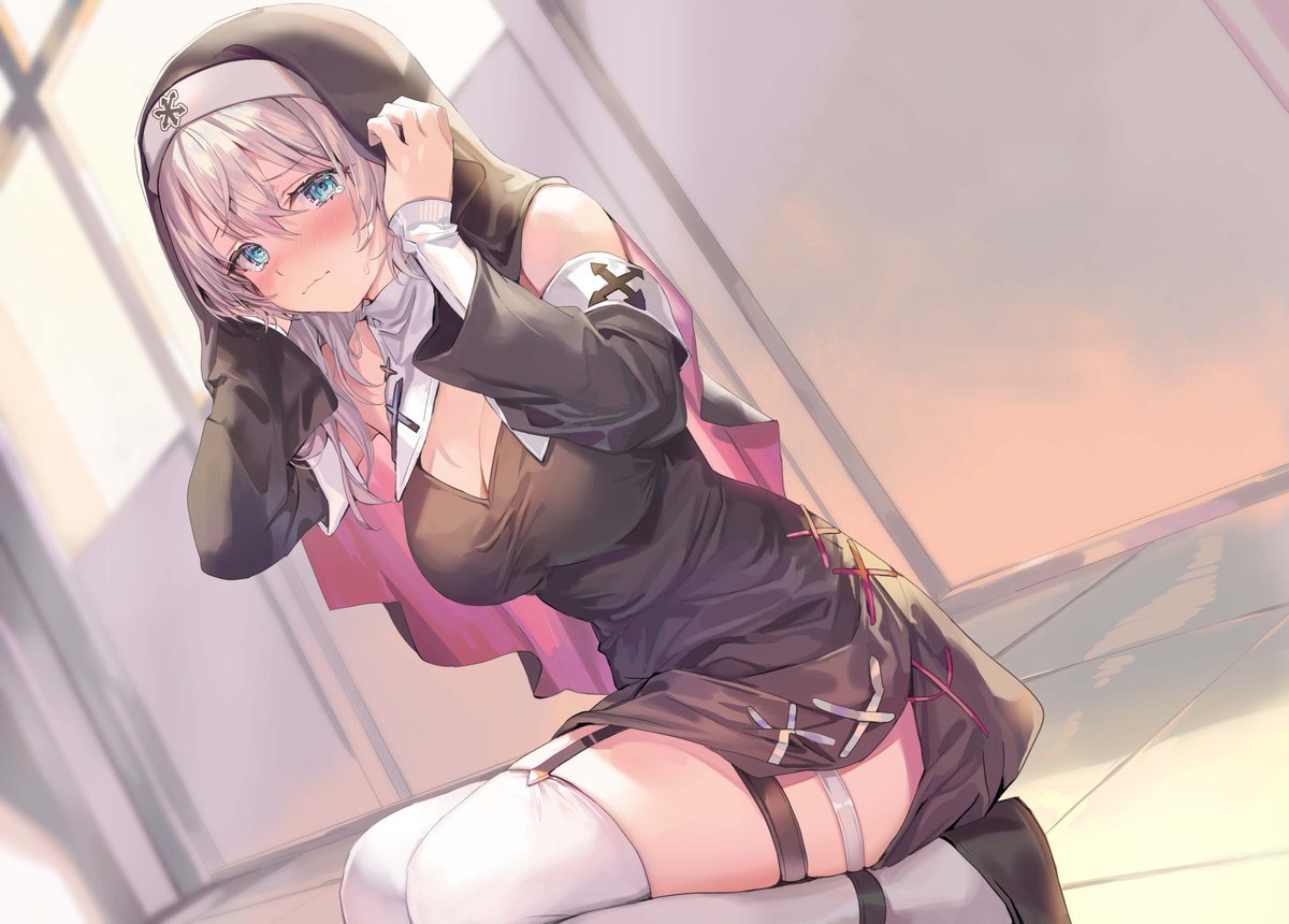 图片[2]-可爱白发傲娇JK!《邻座艾莉同学》官推壁纸插图专辑-忙忙软件库