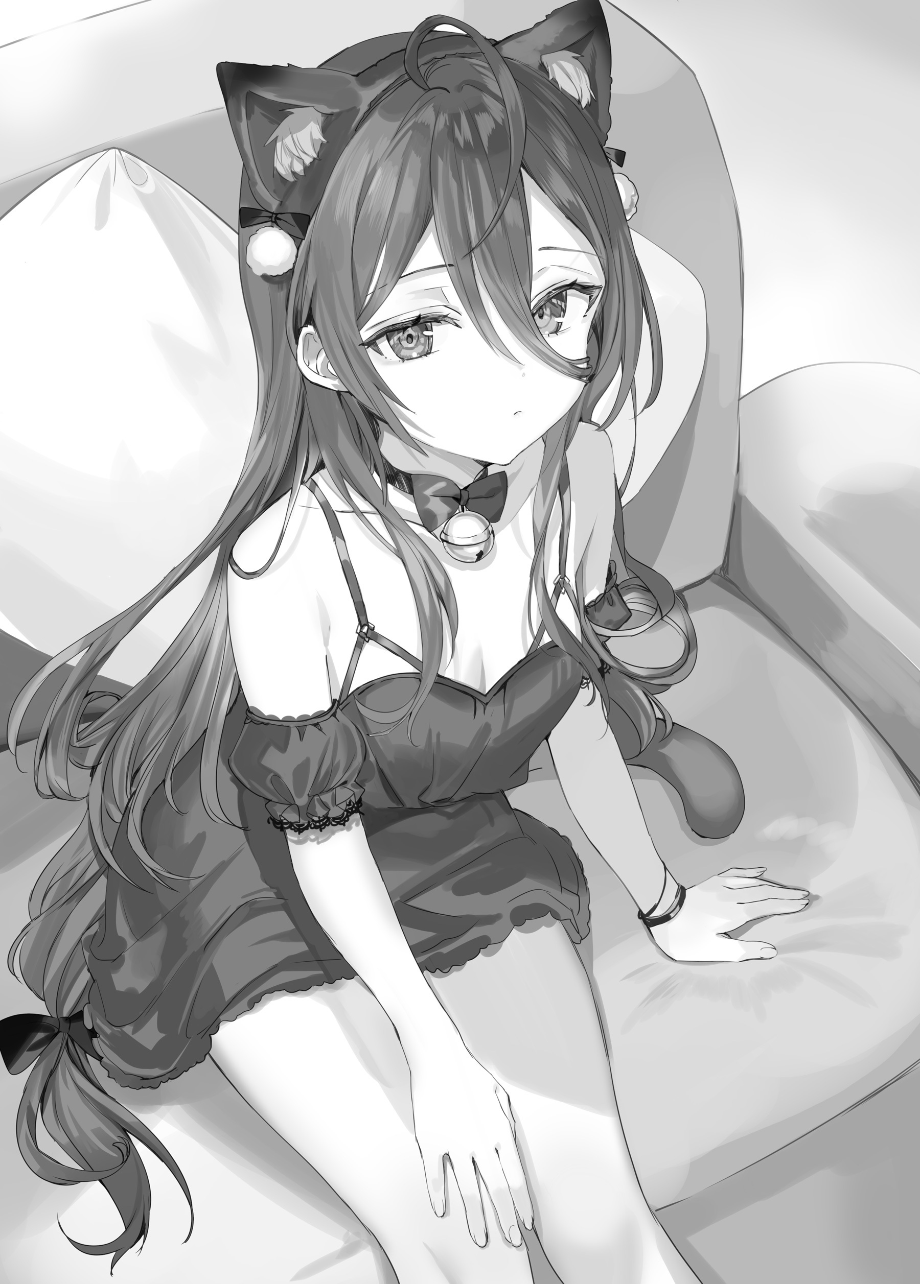 图片[5]-可爱白发傲娇JK!《邻座艾莉同学》官推壁纸插图专辑-忙忙软件库