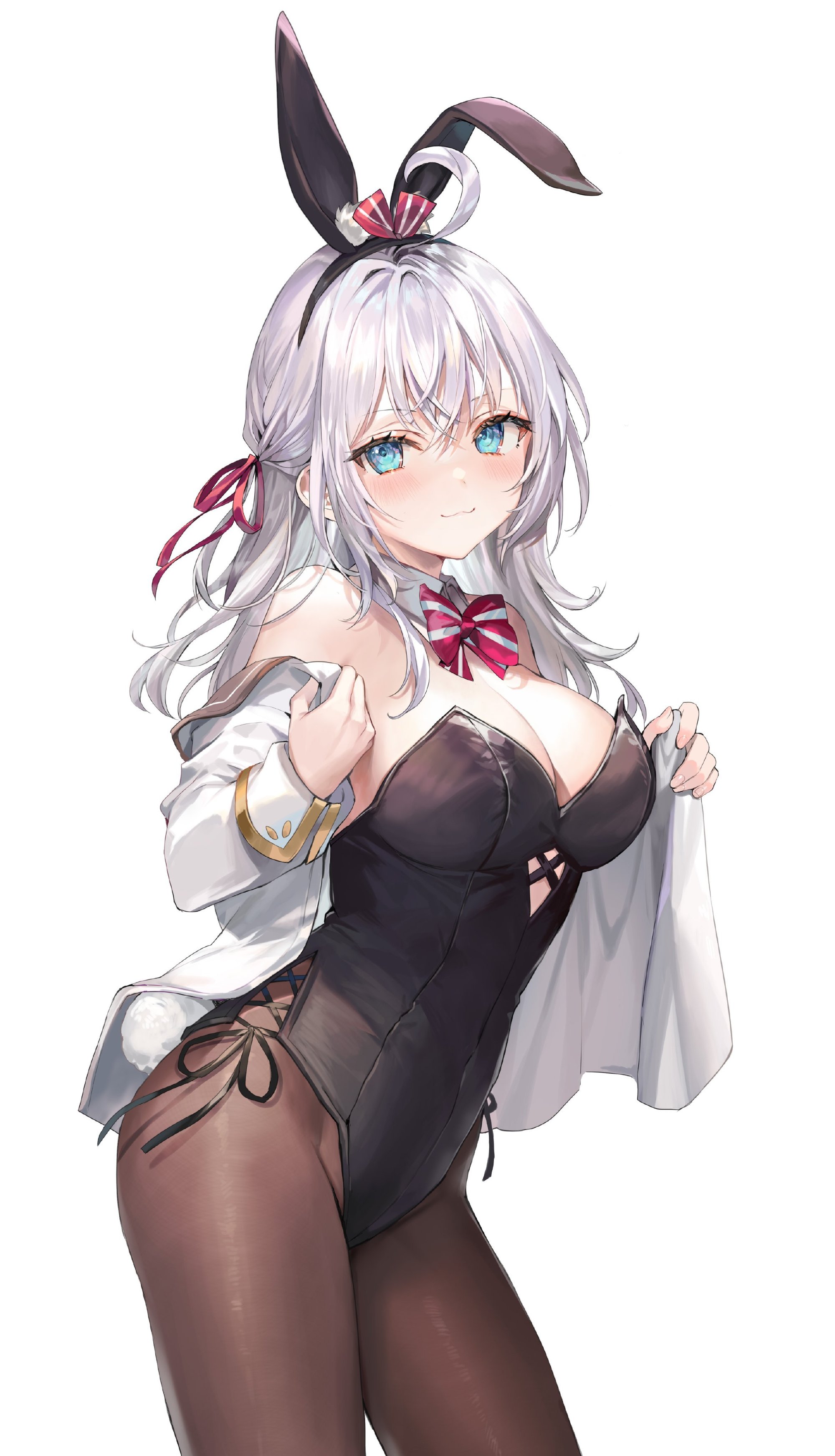 图片[18]-可爱白发傲娇JK!《邻座艾莉同学》官推壁纸插图专辑-忙忙软件库