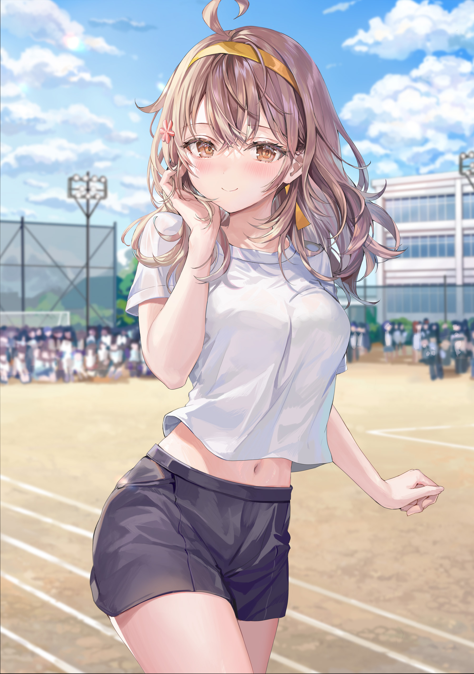 图片[16]-可爱白发傲娇JK!《邻座艾莉同学》官推壁纸插图专辑-忙忙软件库