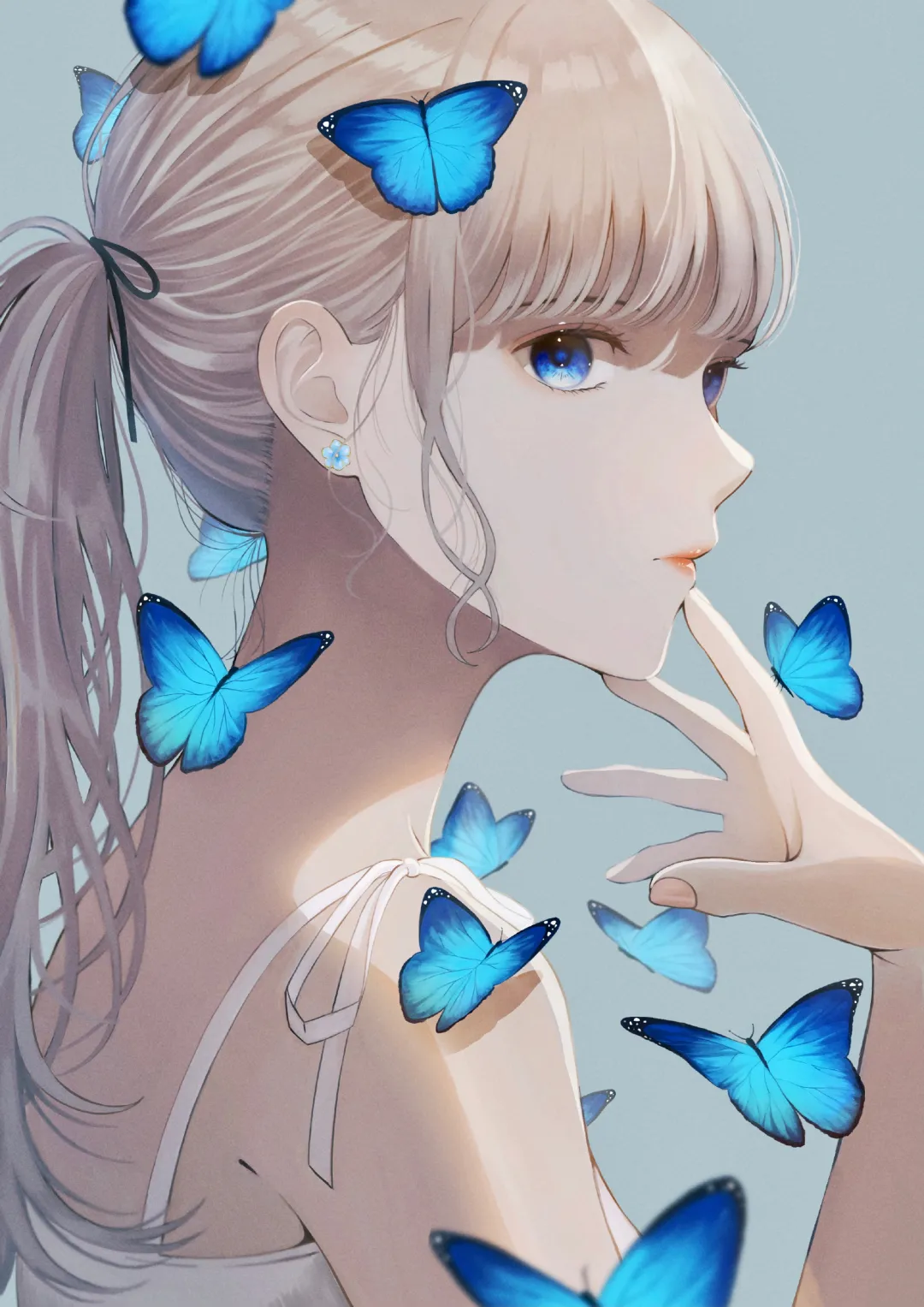 图片[3]-清新明媚的可爱女孩！日本画师ruruka的插画作品推荐-忙忙软件库