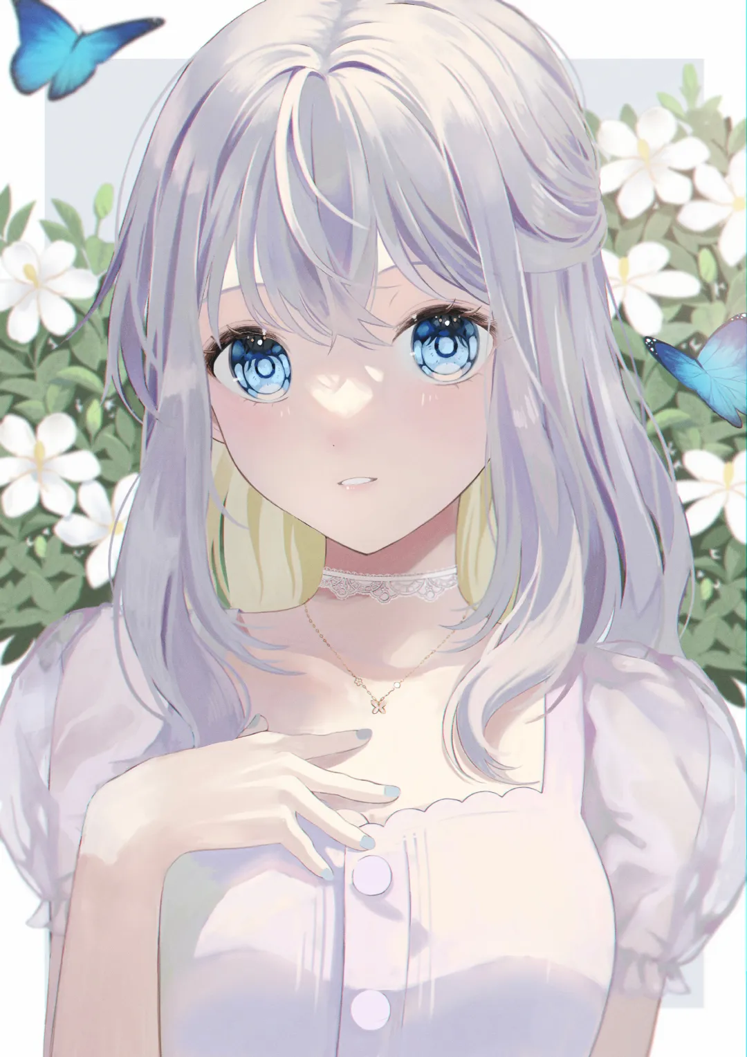 图片[12]-清新明媚的可爱女孩！日本画师ruruka的插画作品推荐-忙忙软件库