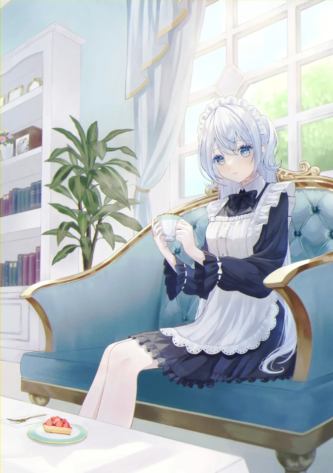 图片[18]-清新明媚的可爱女孩！日本画师ruruka的插画作品推荐-忙忙软件库