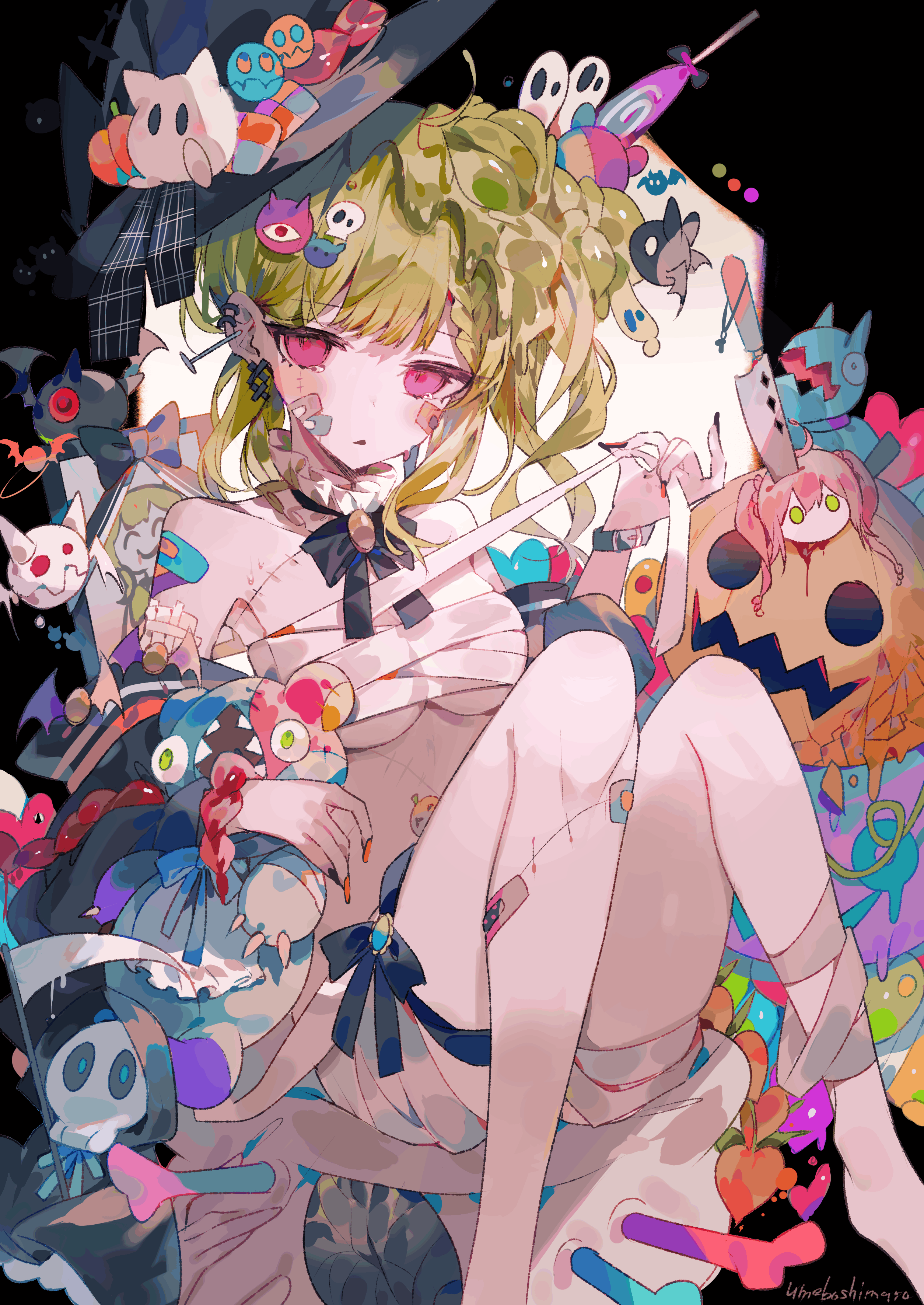 图片[2]-日本画师梅まろ(umemaro、umeboshimaro)的PIXIV+twitter(x)图片包-忙忙软件库