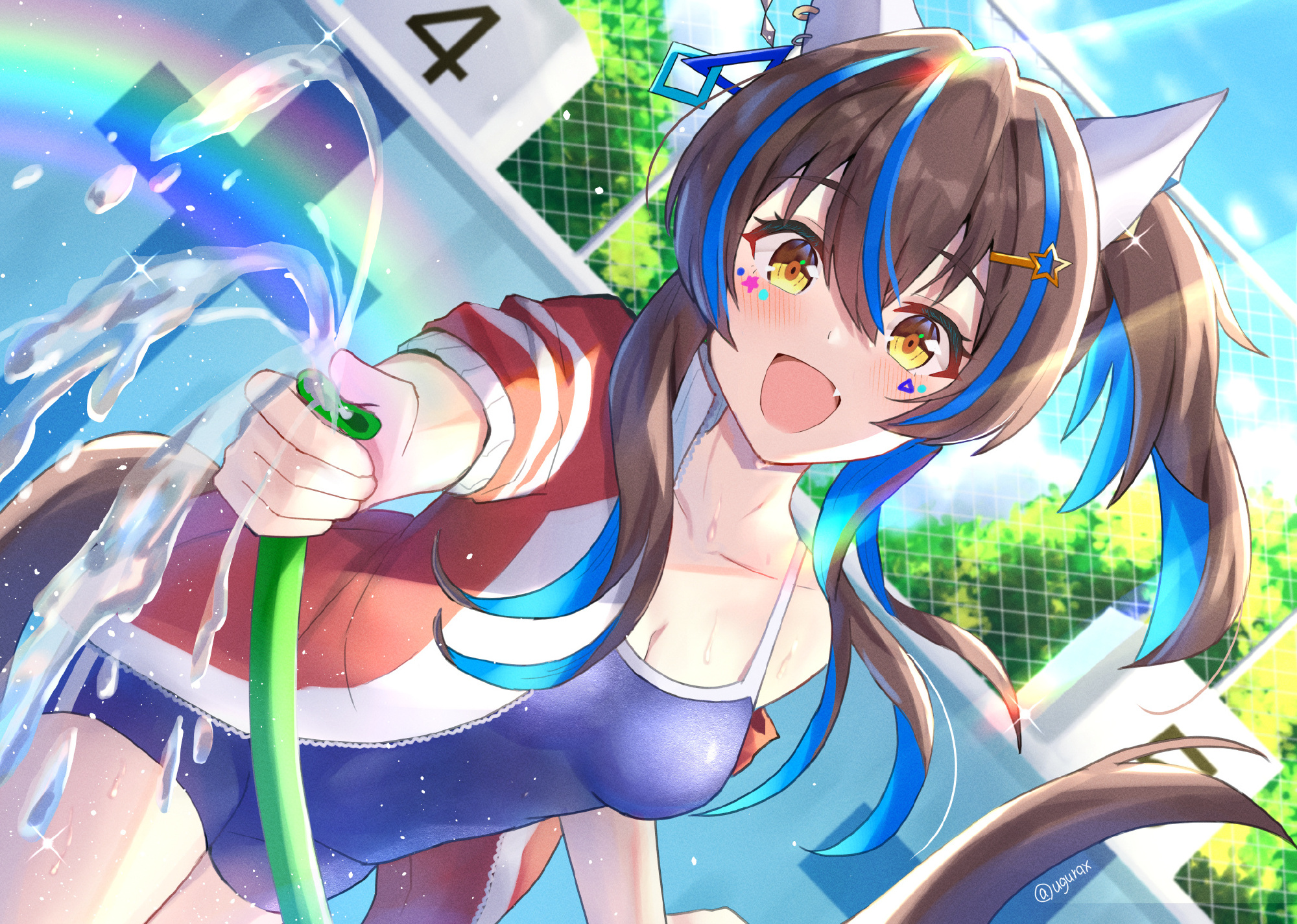 图片[5]-日本画师うぐら的插画作品推荐 快乐的辣妹马娘！-忙忙软件库