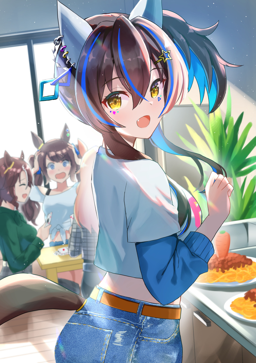 图片[7]-日本画师うぐら的插画作品推荐 快乐的辣妹马娘！-忙忙软件库