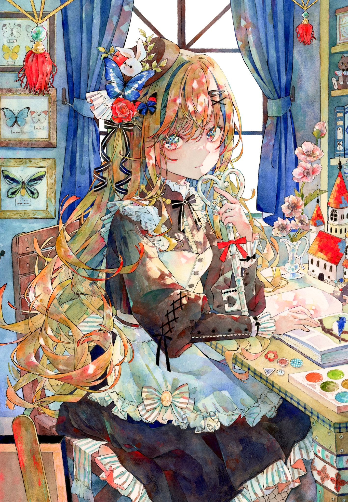 图片[1]-光芒四射的美少女们！《絵師100人展14》推图分享-忙忙软件库