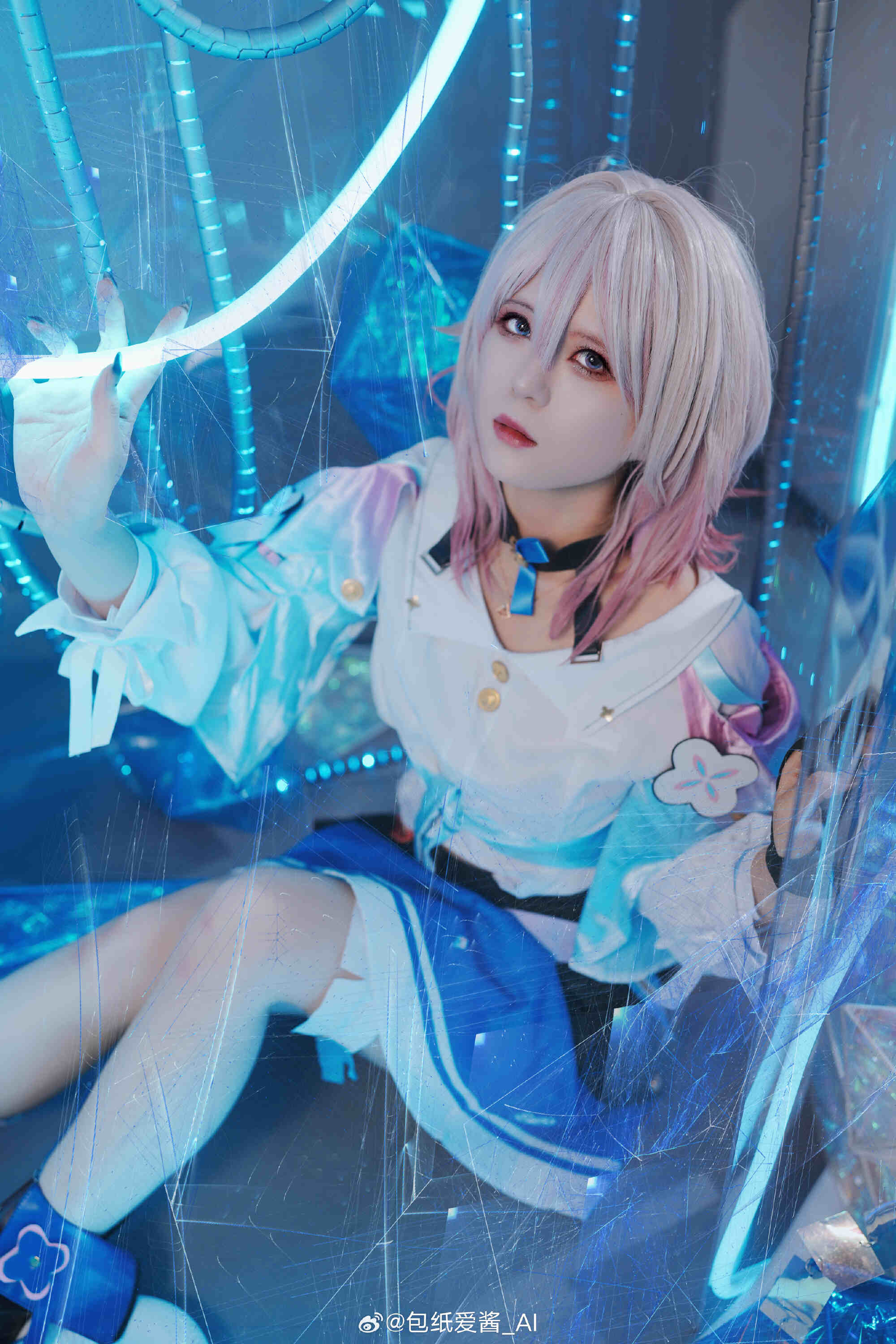 图片[1]-一度沉睡于恒冰，对过去一无所知的少女。崩坏星穹铁道 三月七-忙忙软件库