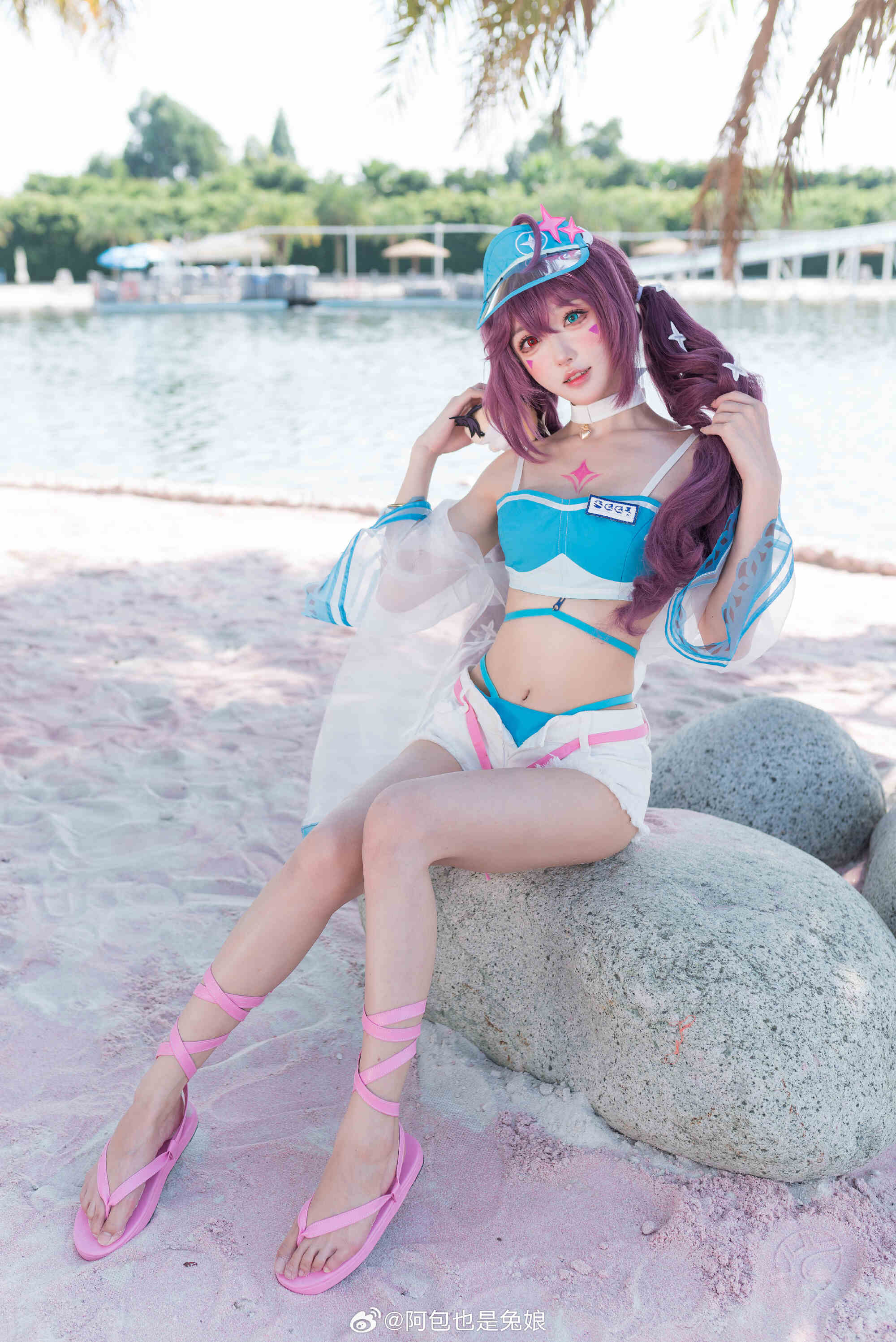 图片[11]-cos 第七史诗 和菲奥雷托愉快的夏季旅行-忙忙软件库