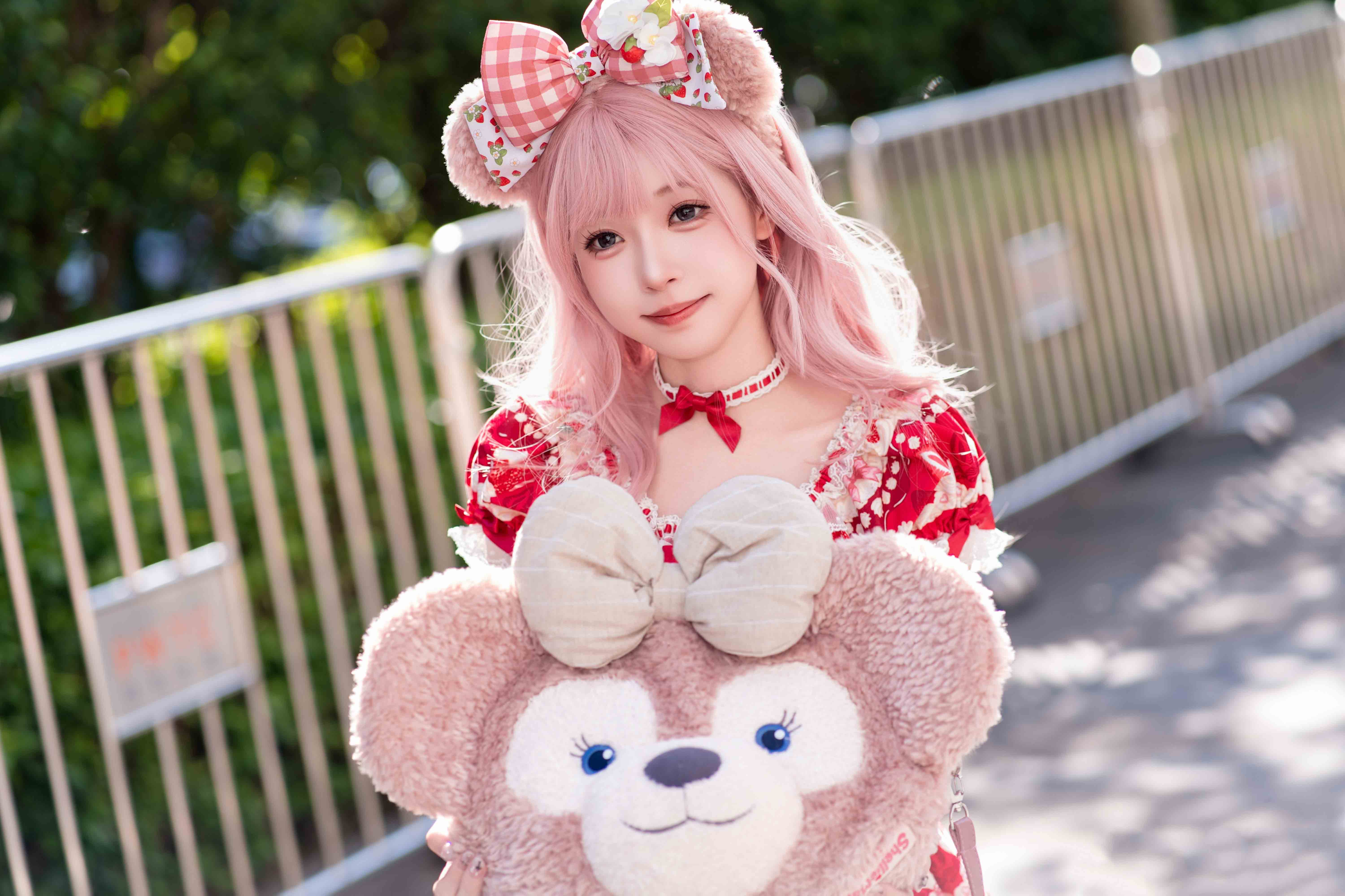 图片[9]-请你吃一口草莓𖥦🍓是甜甜的草莓裙-忙忙软件库