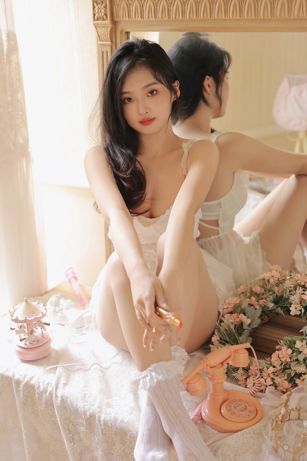 图片[1]-没人能拒绝初恋脸的美少女吧？！清纯感拉满！-忙忙软件库