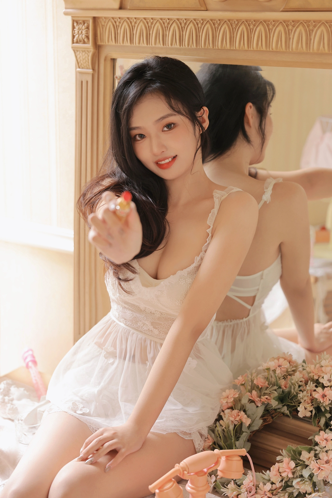 图片[2]-没人能拒绝初恋脸的美少女吧？！清纯感拉满！-忙忙软件库