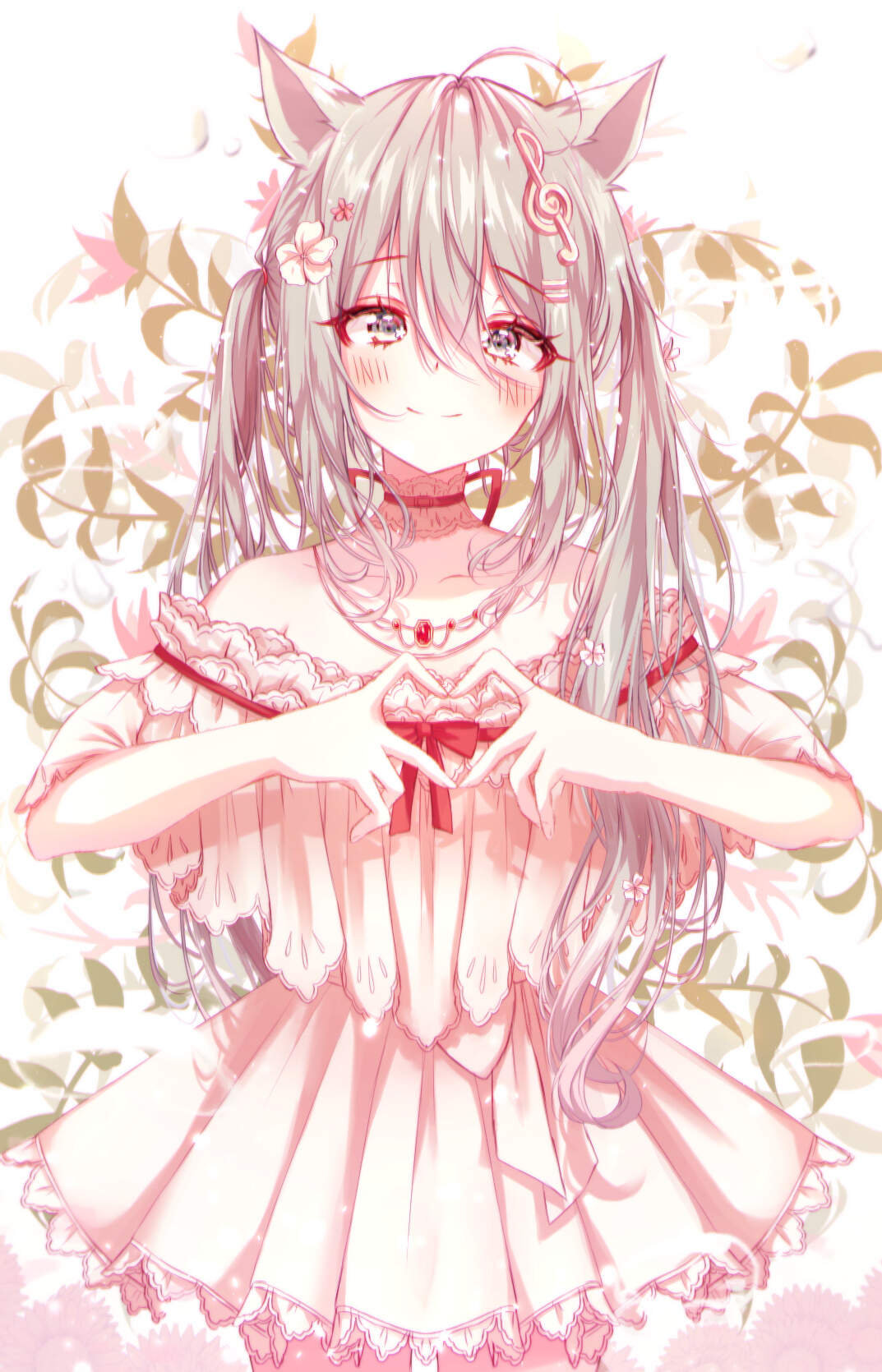 图片[1]-白丝少女 白洲梓 飞鸟马时 日本插画师MILTEA的美图壁纸-忙忙软件库