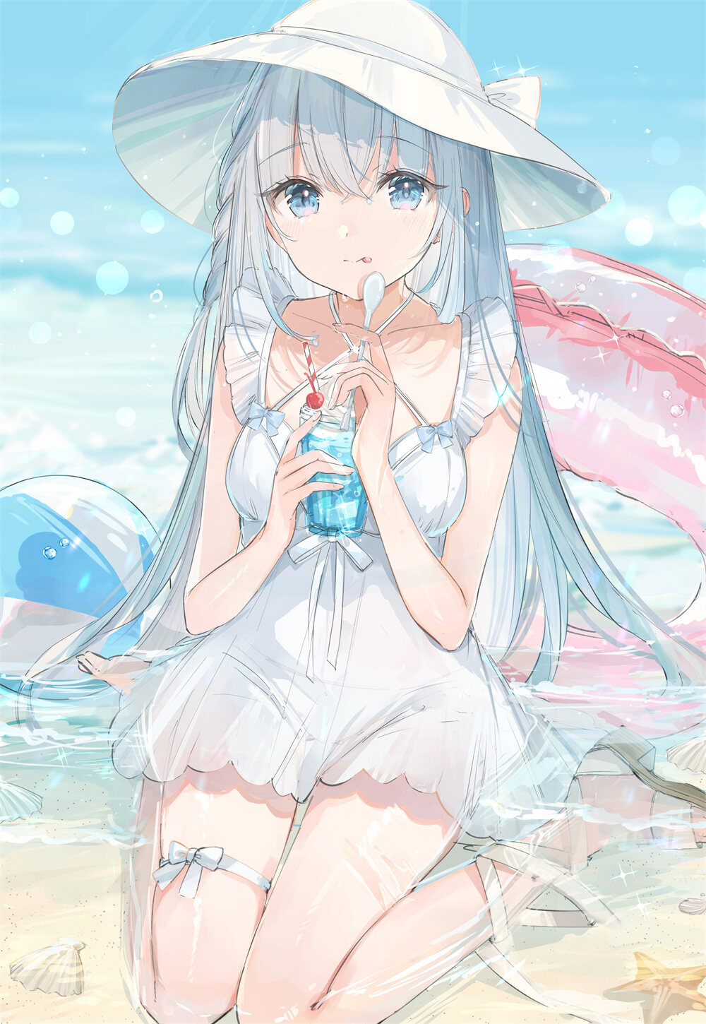 图片[5]-夏日美少女 抓住夏天的尾巴~-忙忙软件库