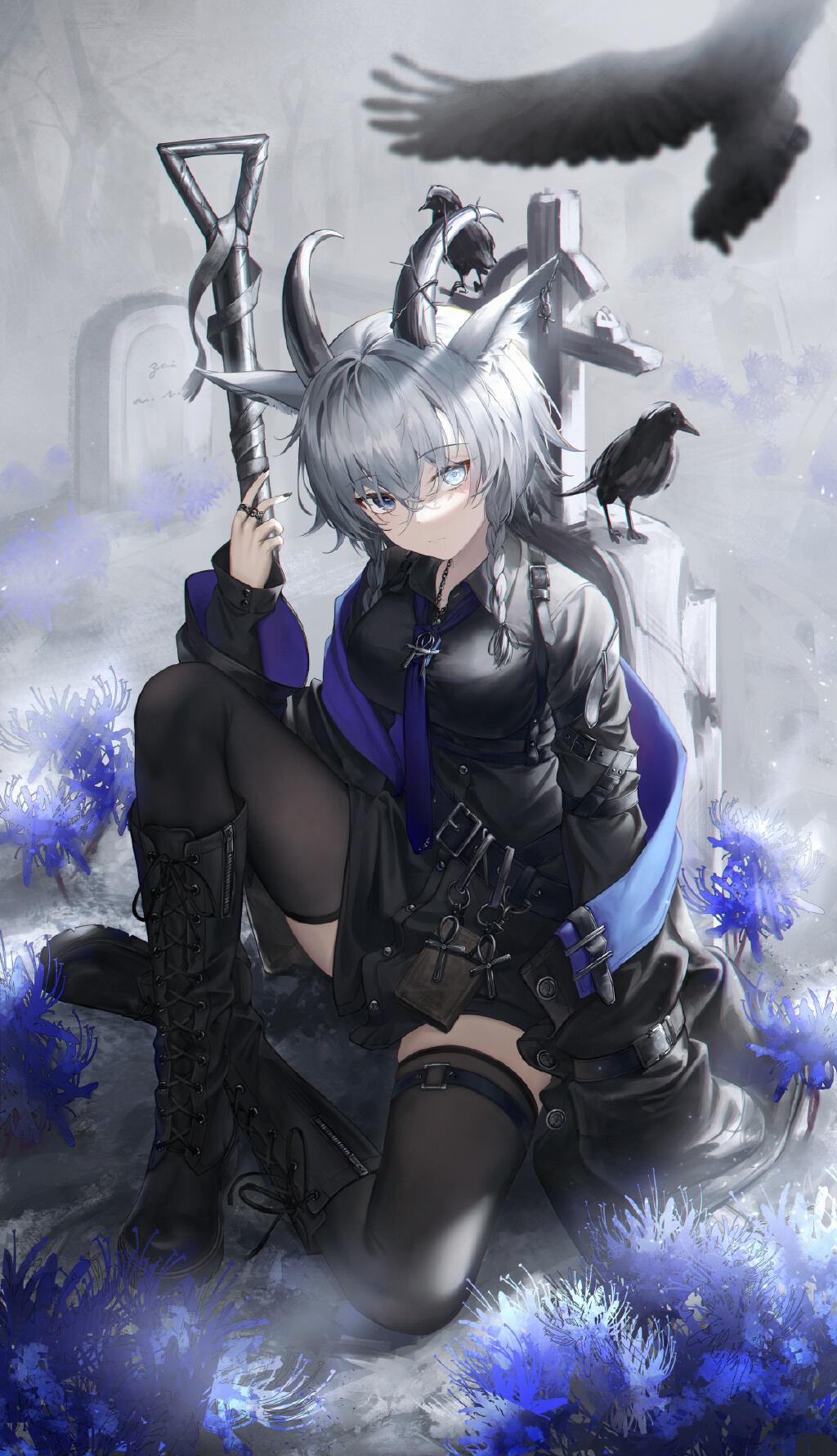 图片[17]-过膝袜和美腿更配哦！韩国画师Flippy的插画作品推荐-忙忙软件库