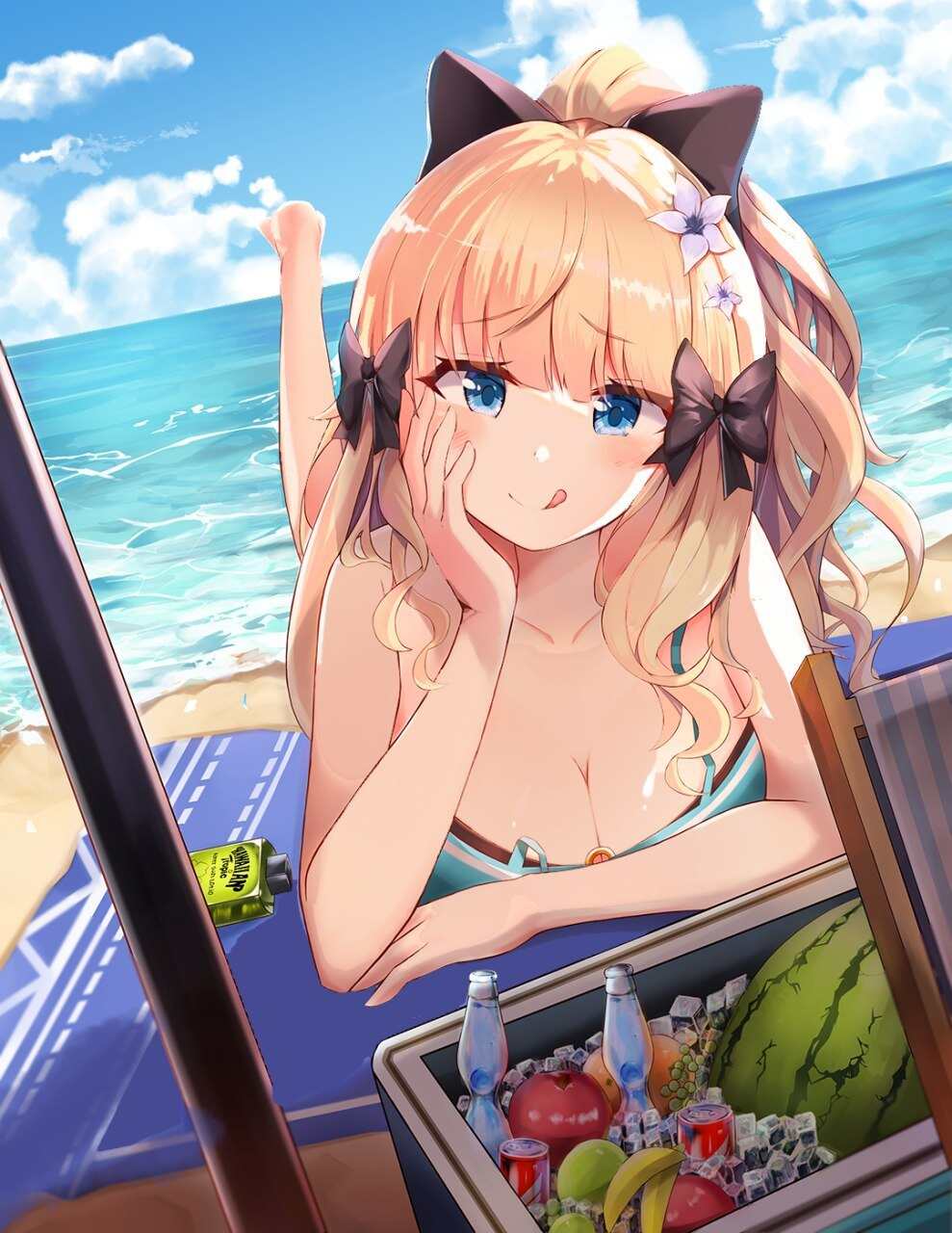 图片[7]-MIKU 小黄毛 白色连衣裙 日本画师Sira的插画作品推荐-忙忙软件库