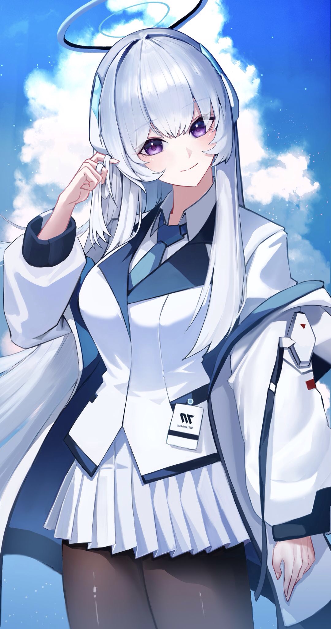 图片[1]-碧蓝档案里的角色，生盐诺亚，又叫生盐乃爱-忙忙软件库